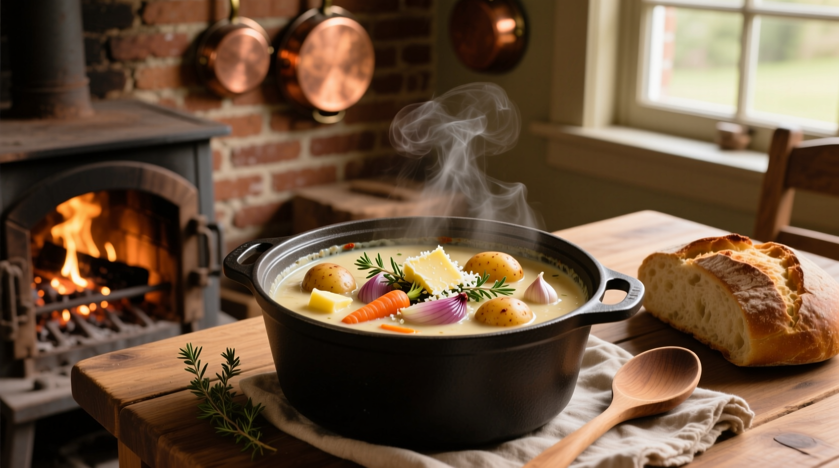 Perfect Dutch Oven Potato Soup Recipe & Pro Tips