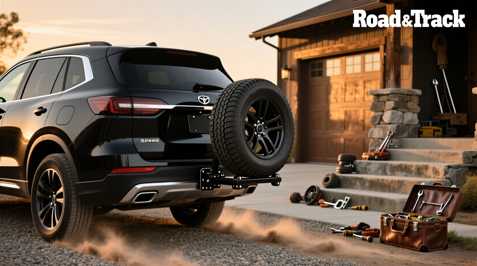 What Is a Swing Away Spare Tire Hitch Mount & How Does It Work?