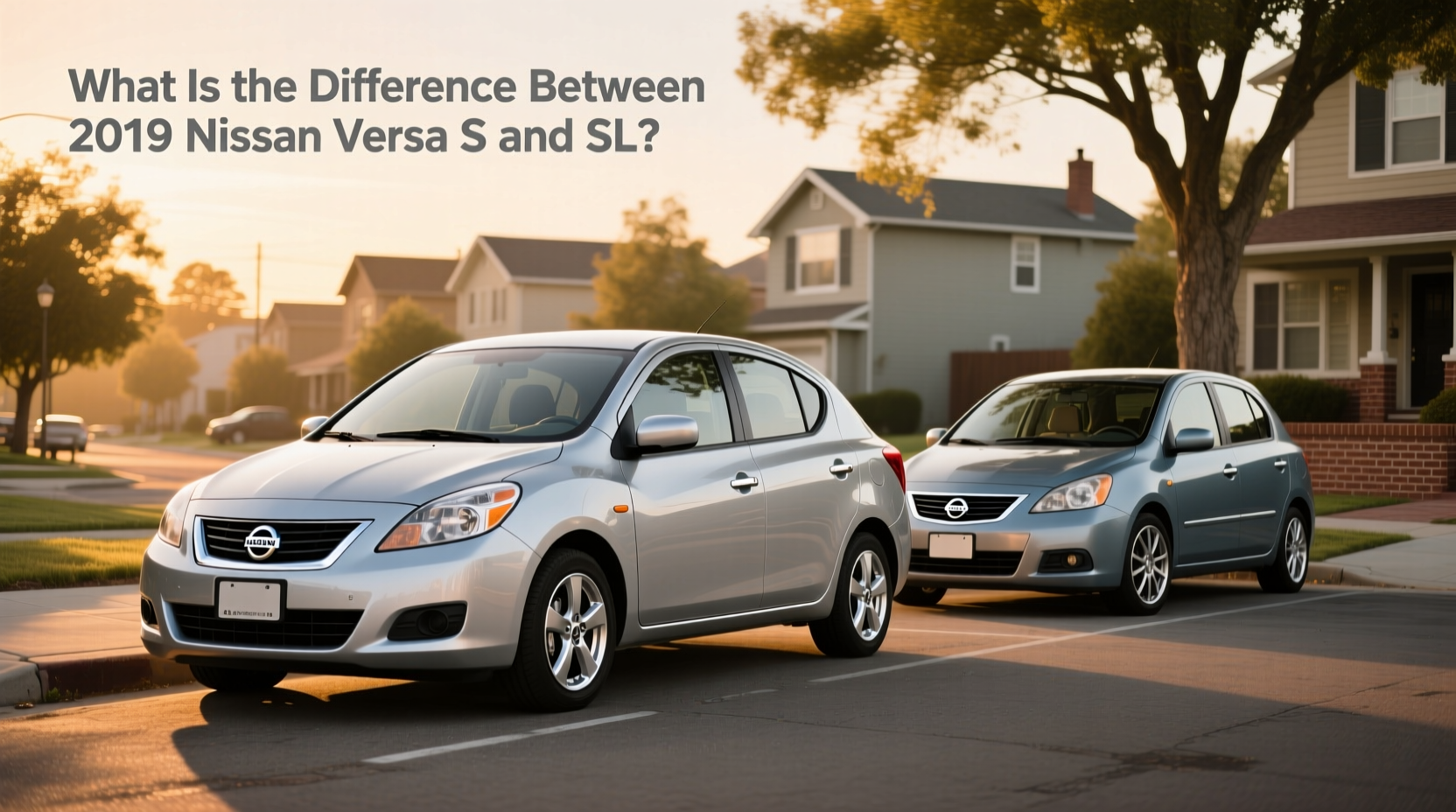 2009 versa sl vs s trim differences guide