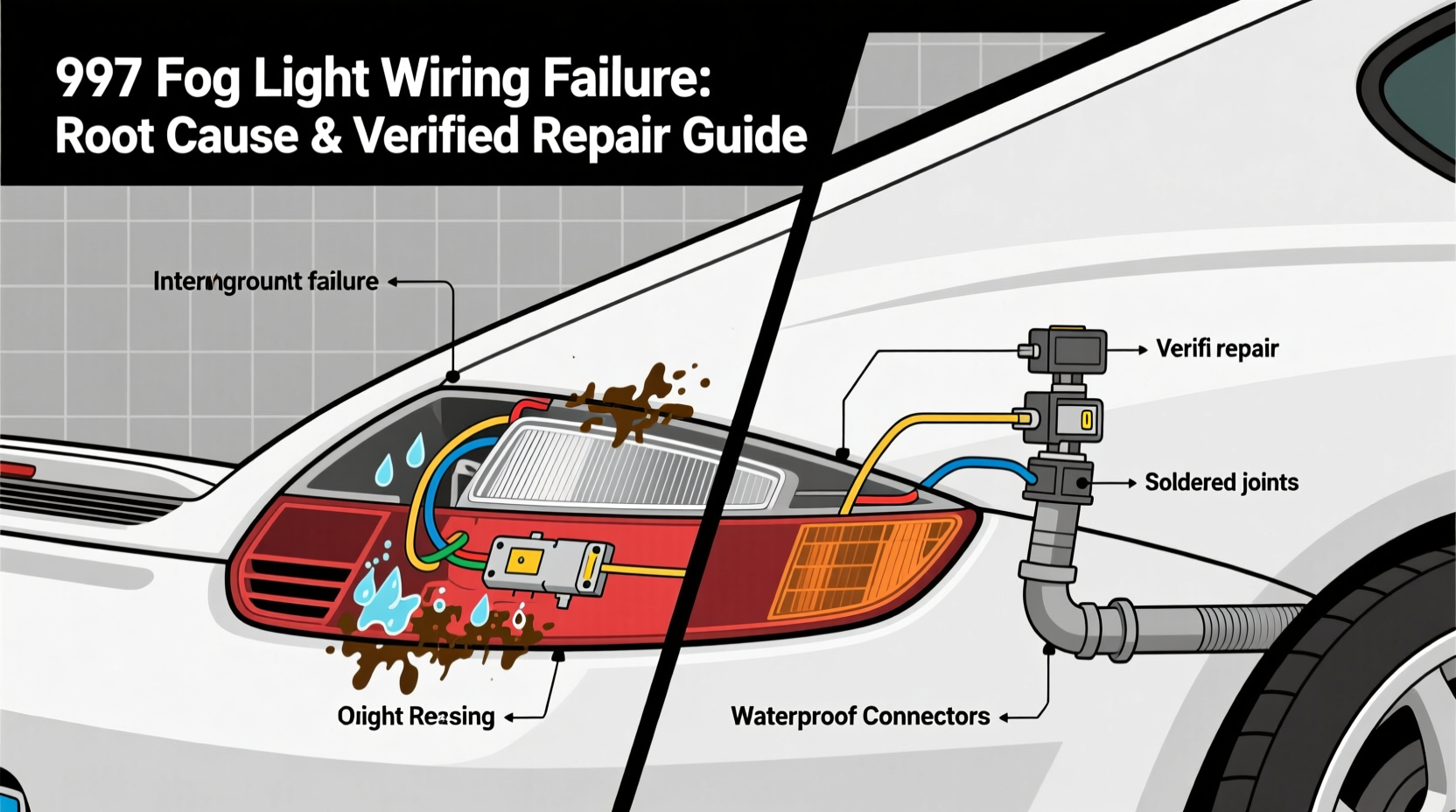 997 fog light wiring failure