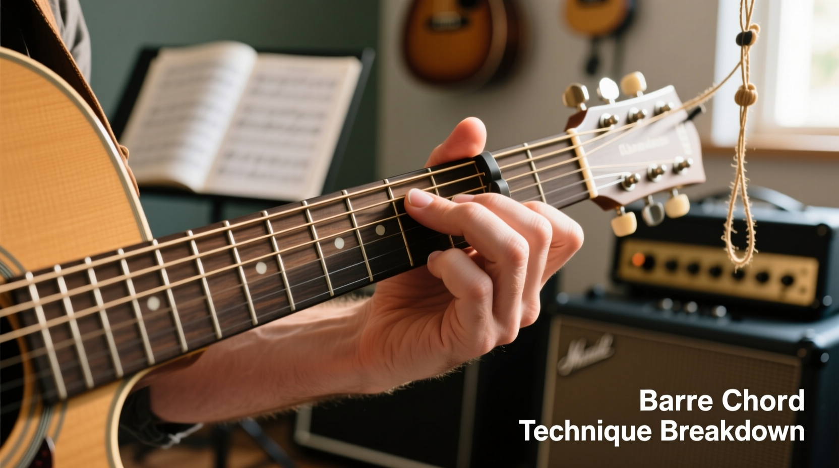 barre chords so hard understand why and how to improve