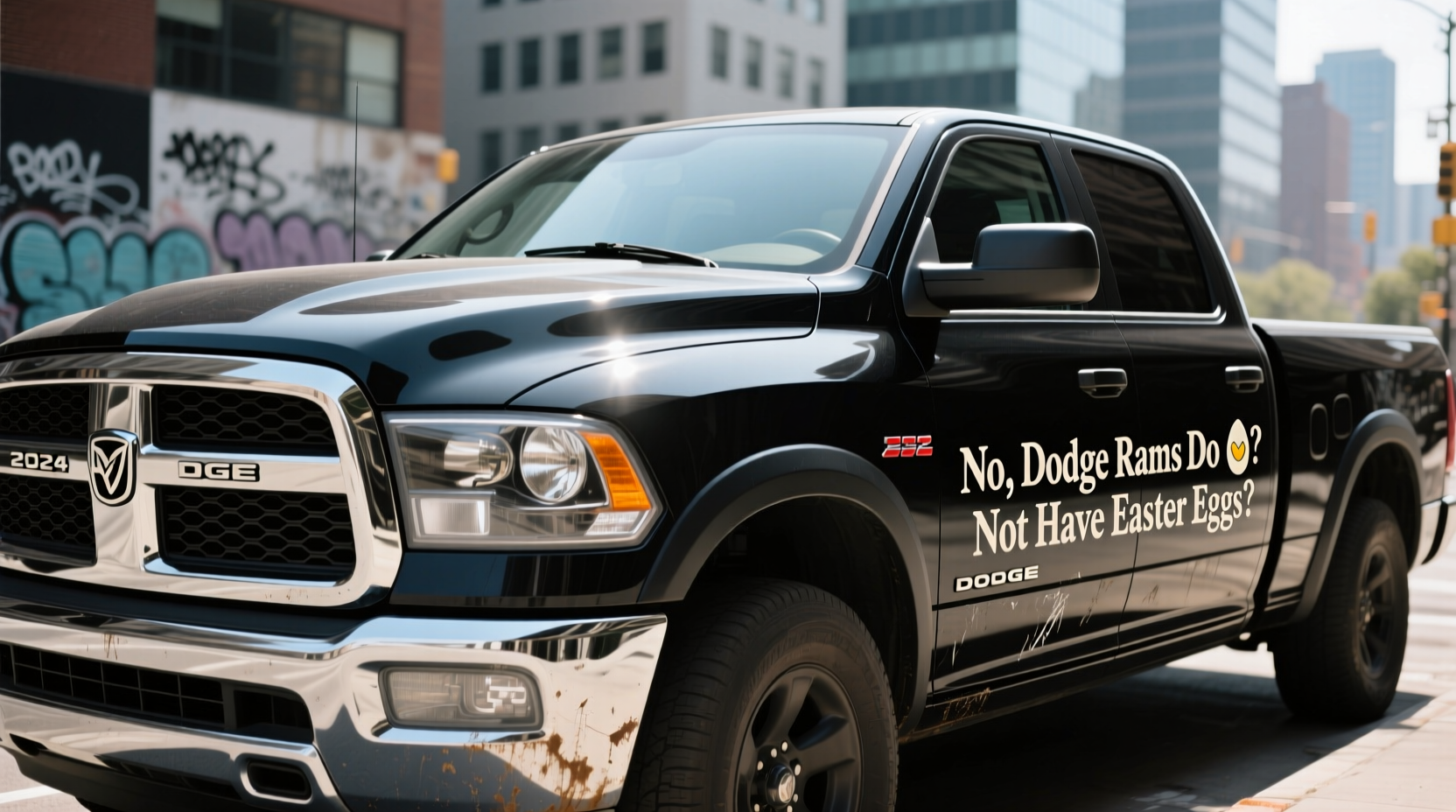 do dodge rams have easter eggs