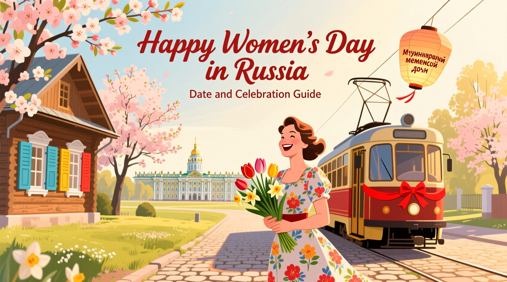 happy womens day russian
