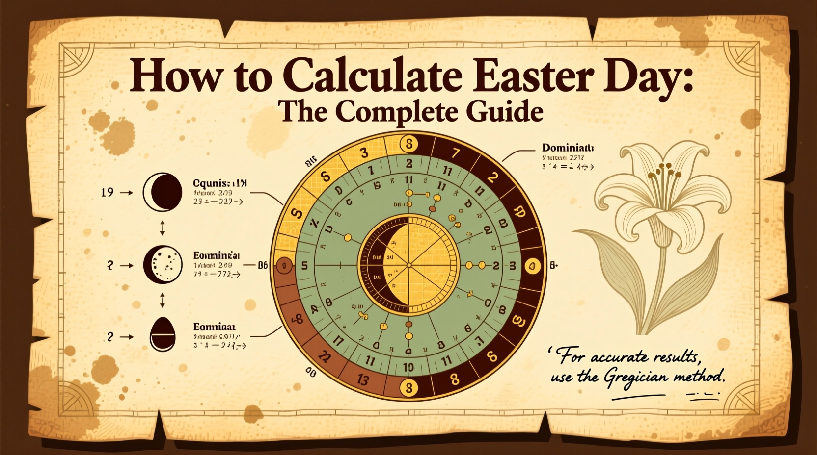 how to calculate easter day