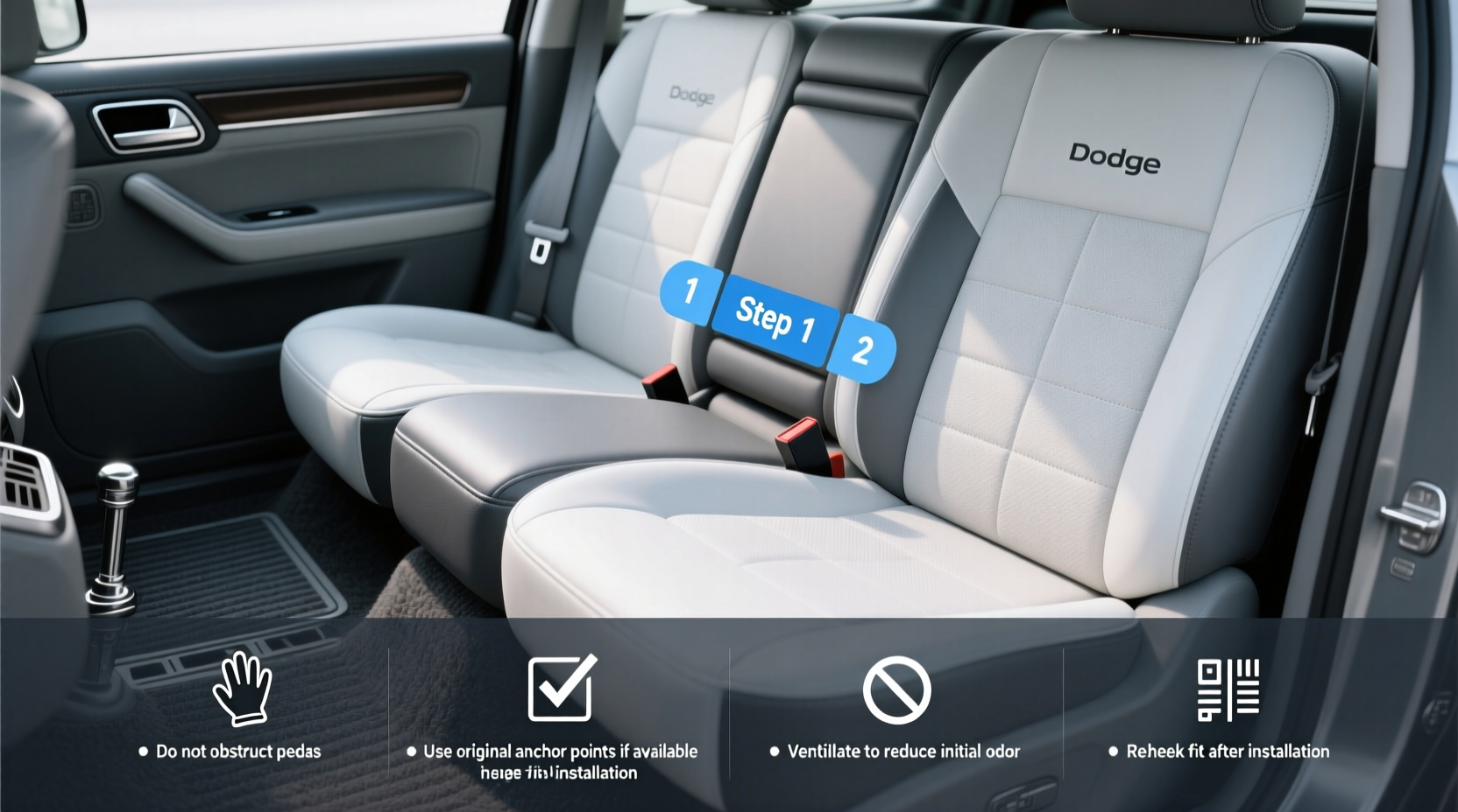 1999 dodge dakota seat covers