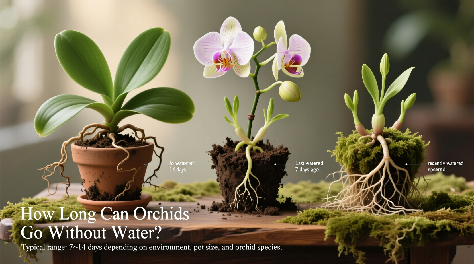 How Long Can Orchids Go Without Water?