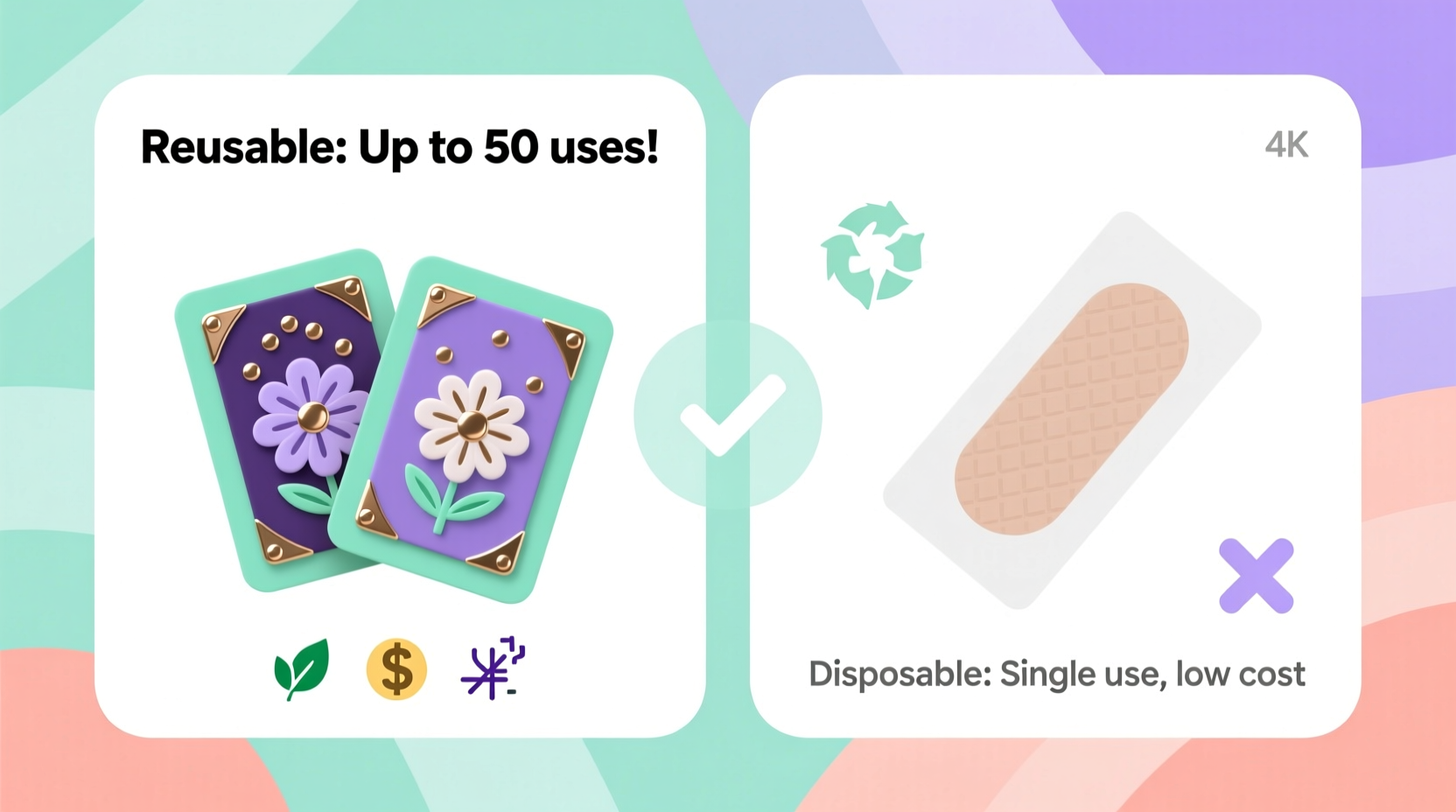 reusable nail patches vs disposable are the reusable ones really worth it