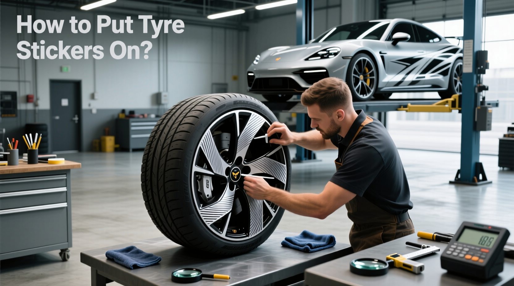 How to choose 3d tyre stickers,How to put tyre stickers on? buying guide