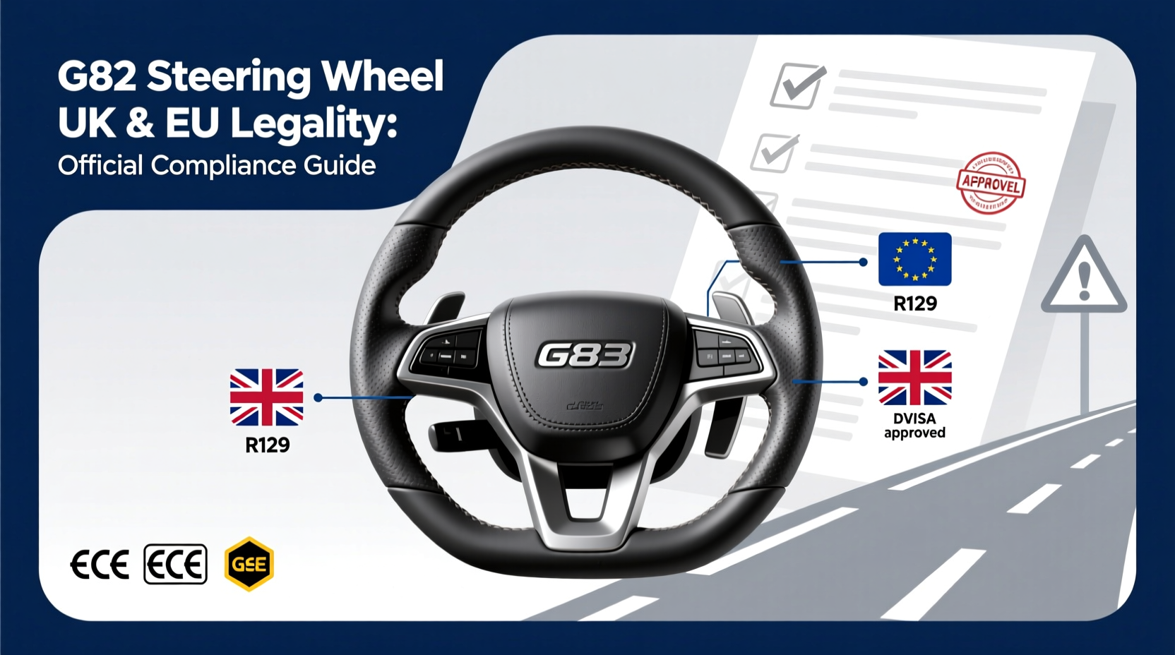 g82 steering wheel uk eu legality