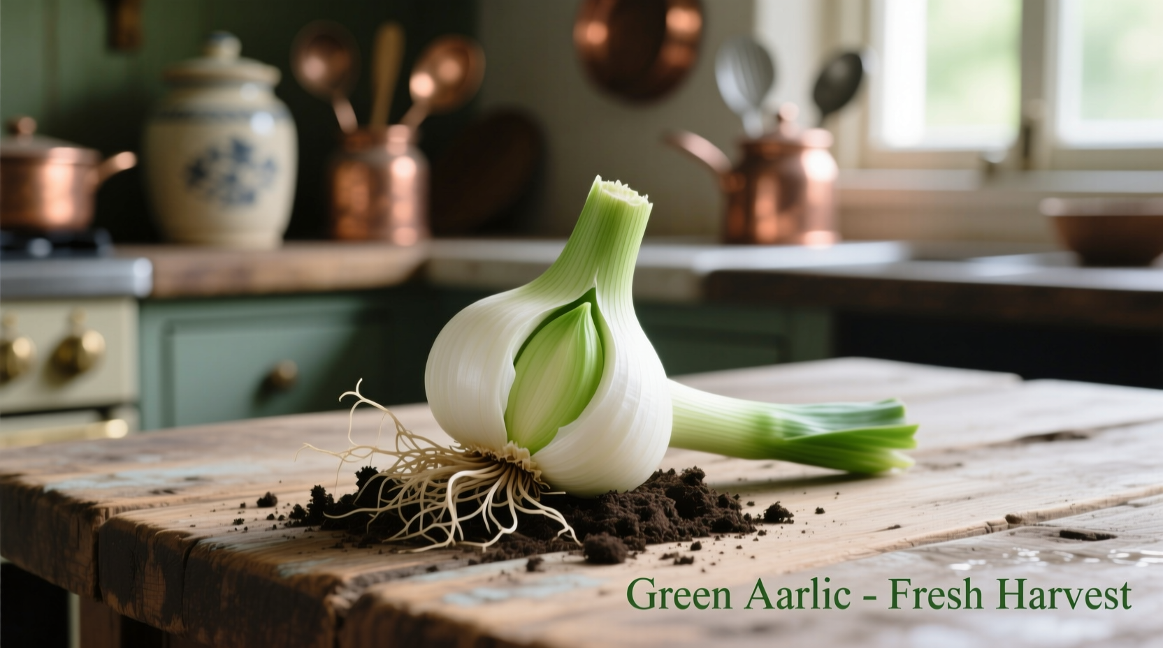 green in garlic