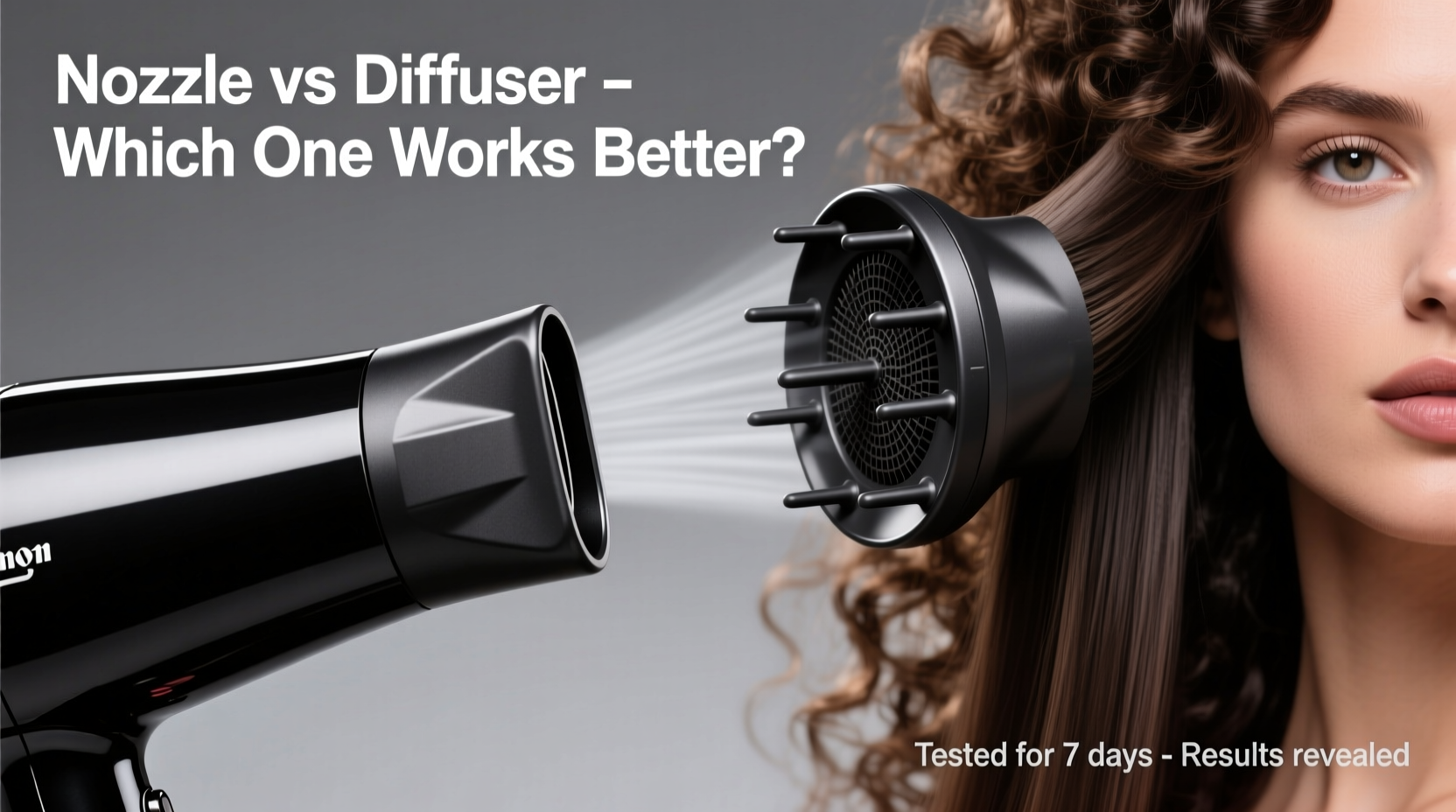 hair dryer nozzle vs diffuser which attachment actually gives you better hair