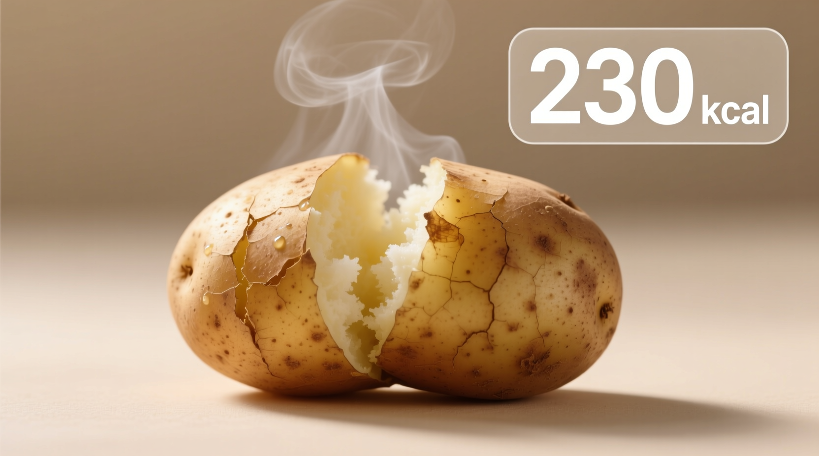 calorie count in baked potato