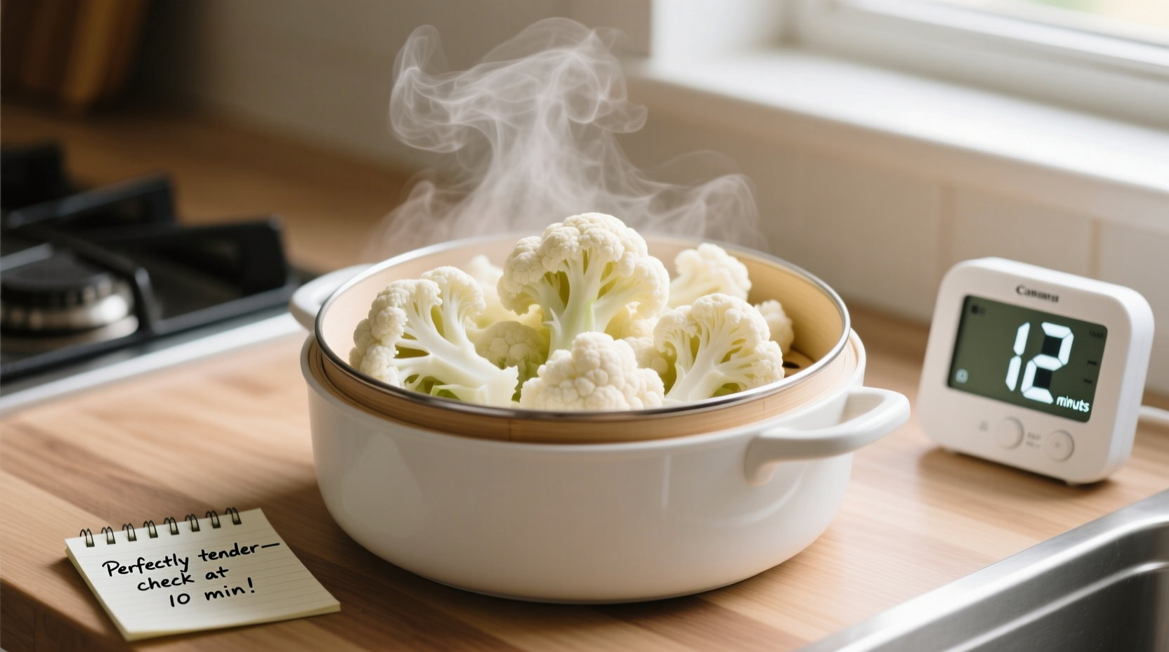 How Long to Steam Cauliflower: Perfect Timing Guide