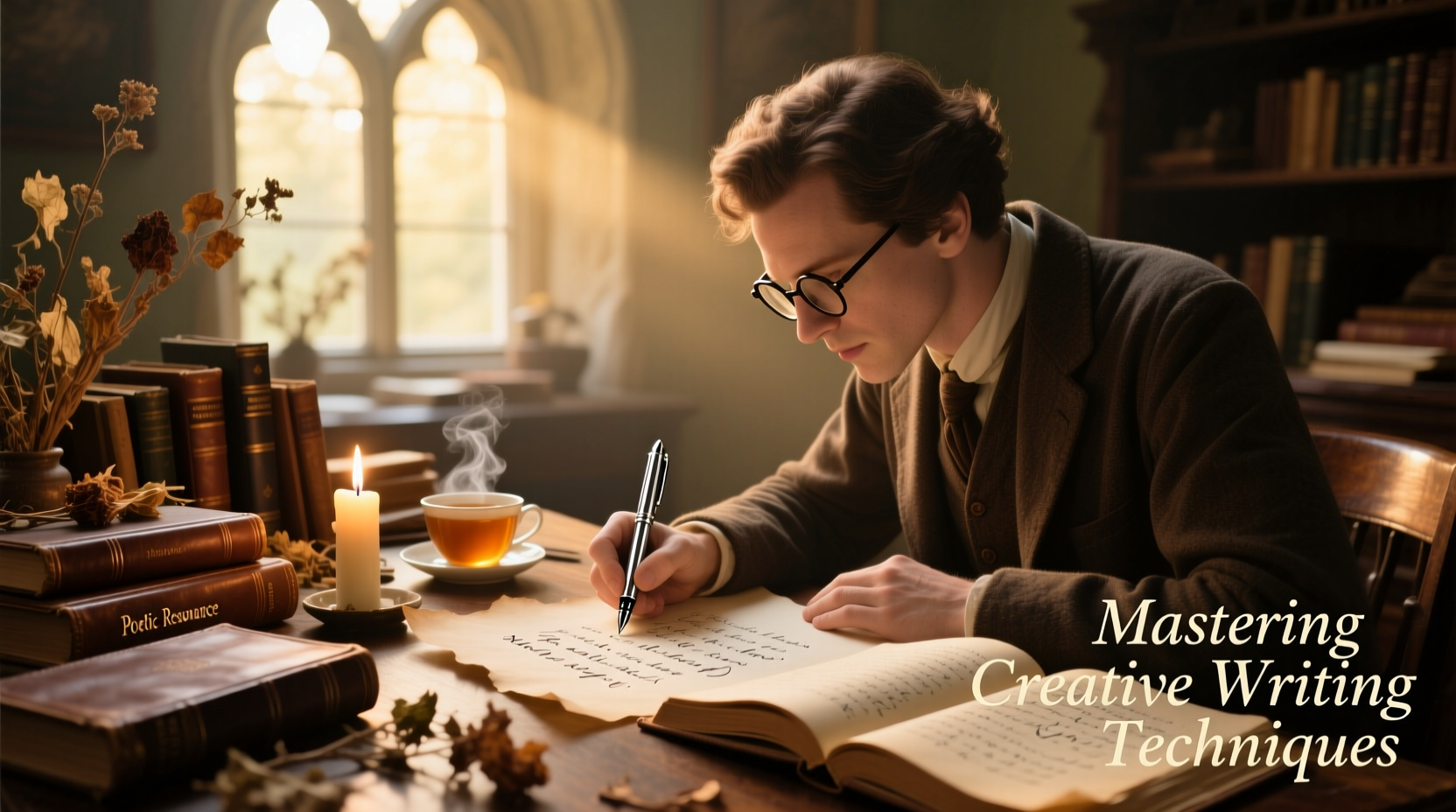 mastering creative writing techniques using a fountain pen for inspired expression