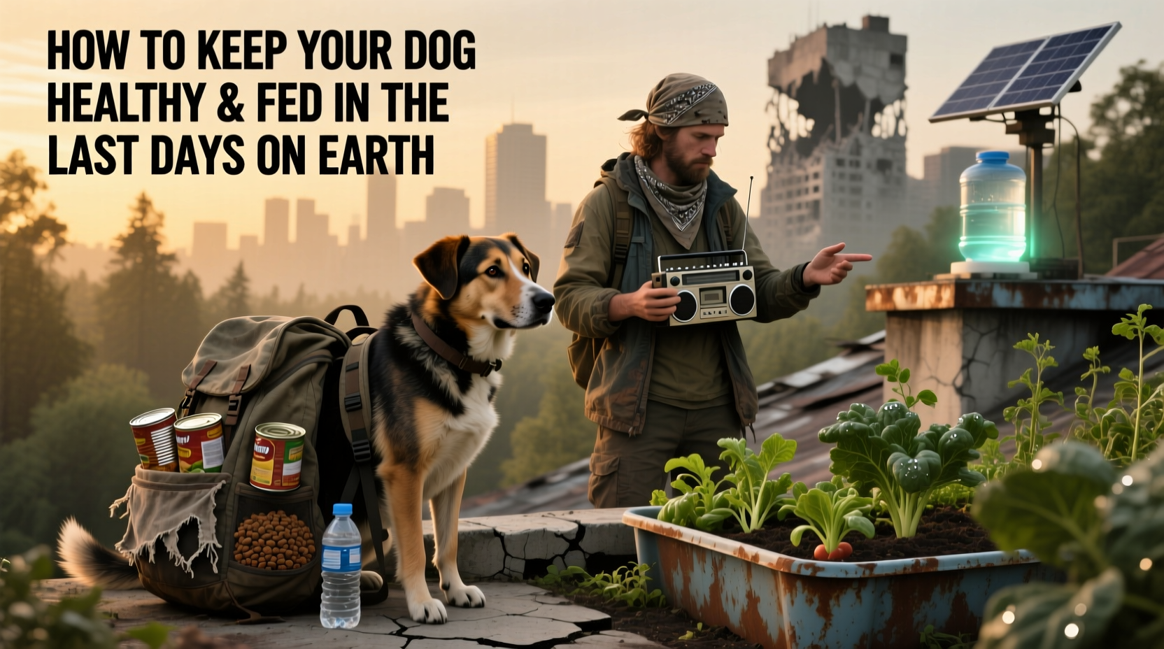 how to keep your dog healthy and fed in last day on earth survival a complete guide