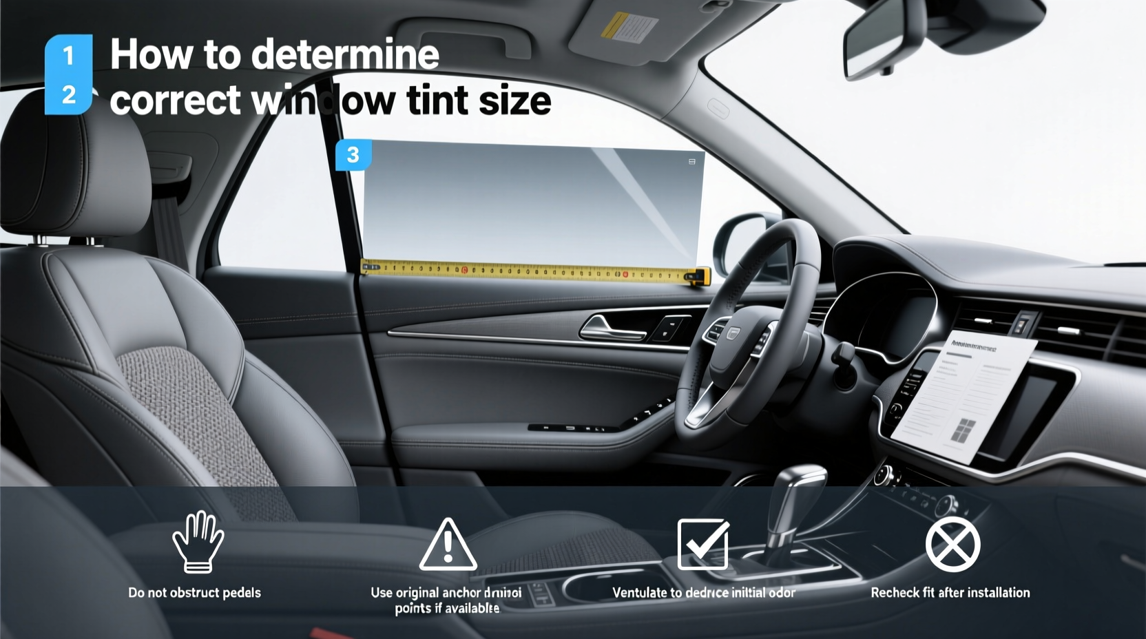 How to Determine How Much Window Tint for Car: Buying Guide