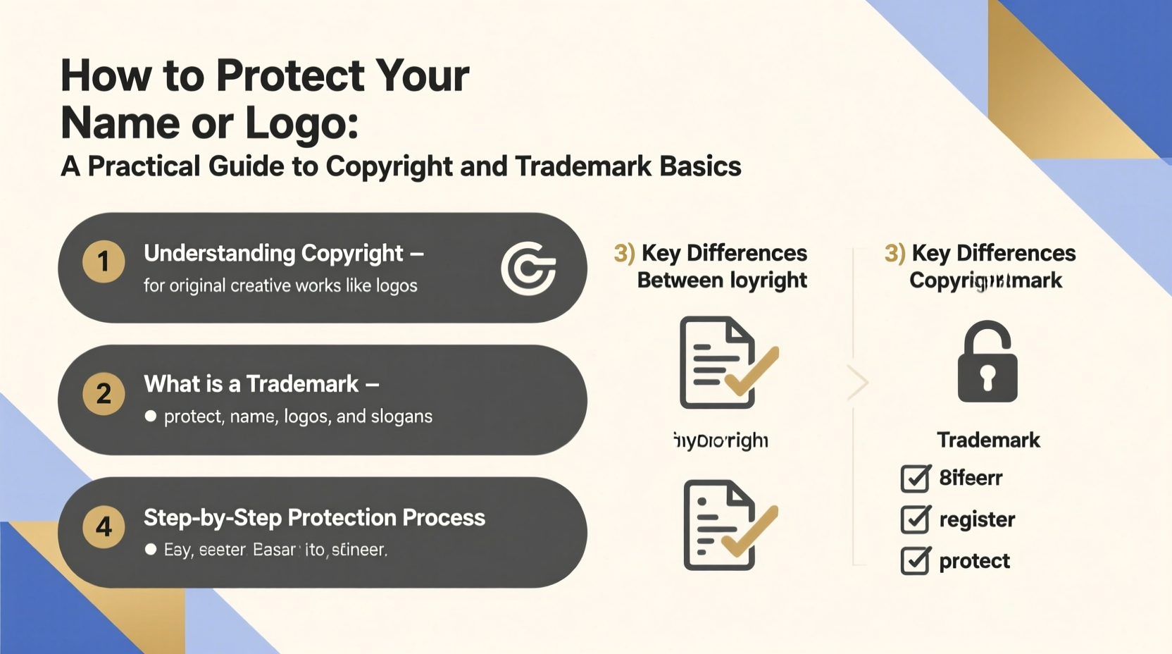 how to protect your name or logo a practical guide to copyright and trademark basics