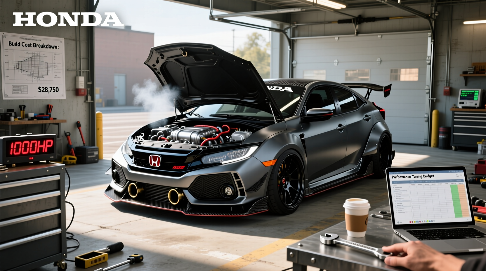 1000hp civic build cost realities