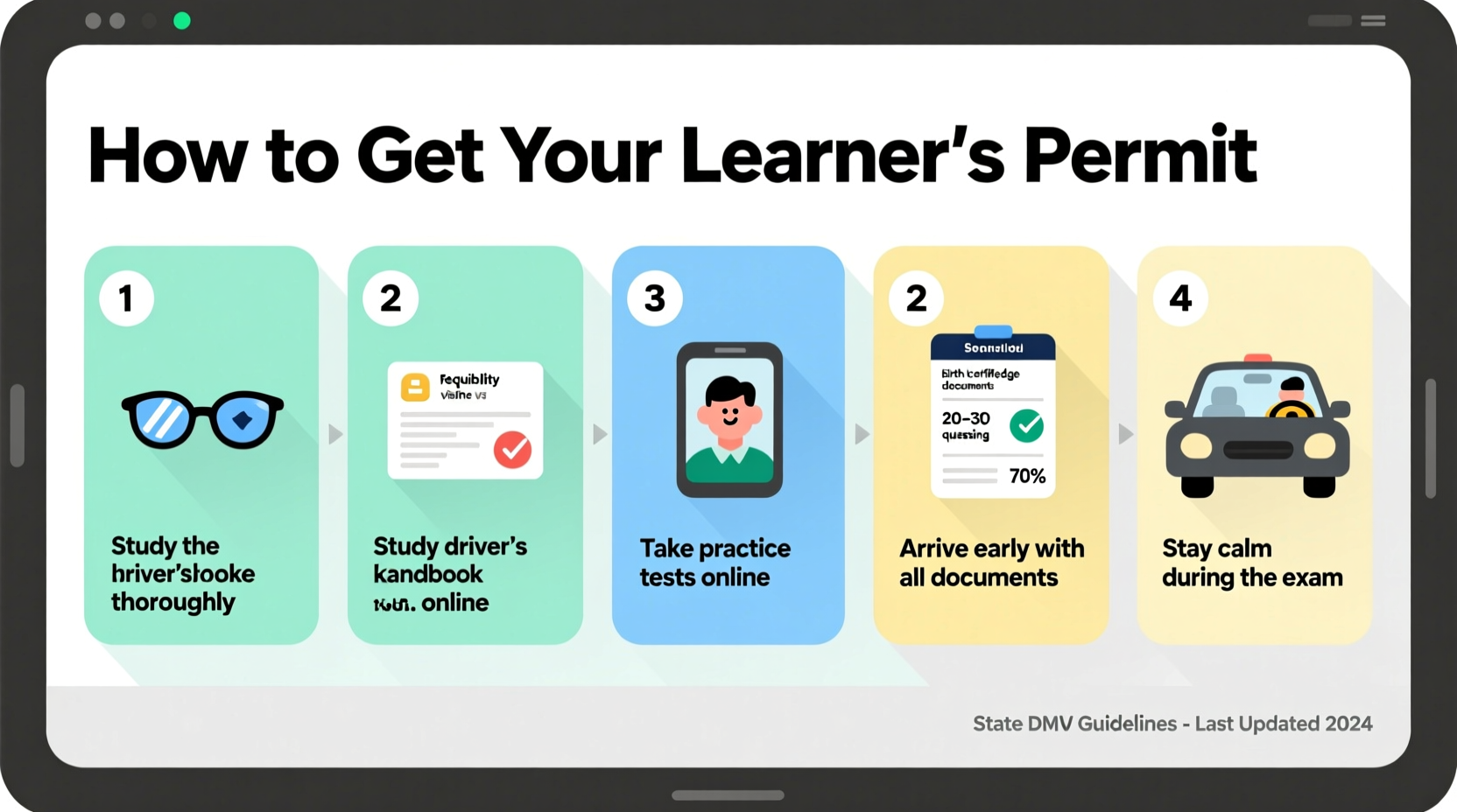 step by step guide to successfully getting your learners permit tips and requirements