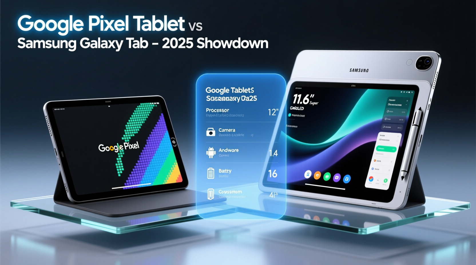google pixel tablet vs samsung galaxy tab which android tablet is winning in 2025