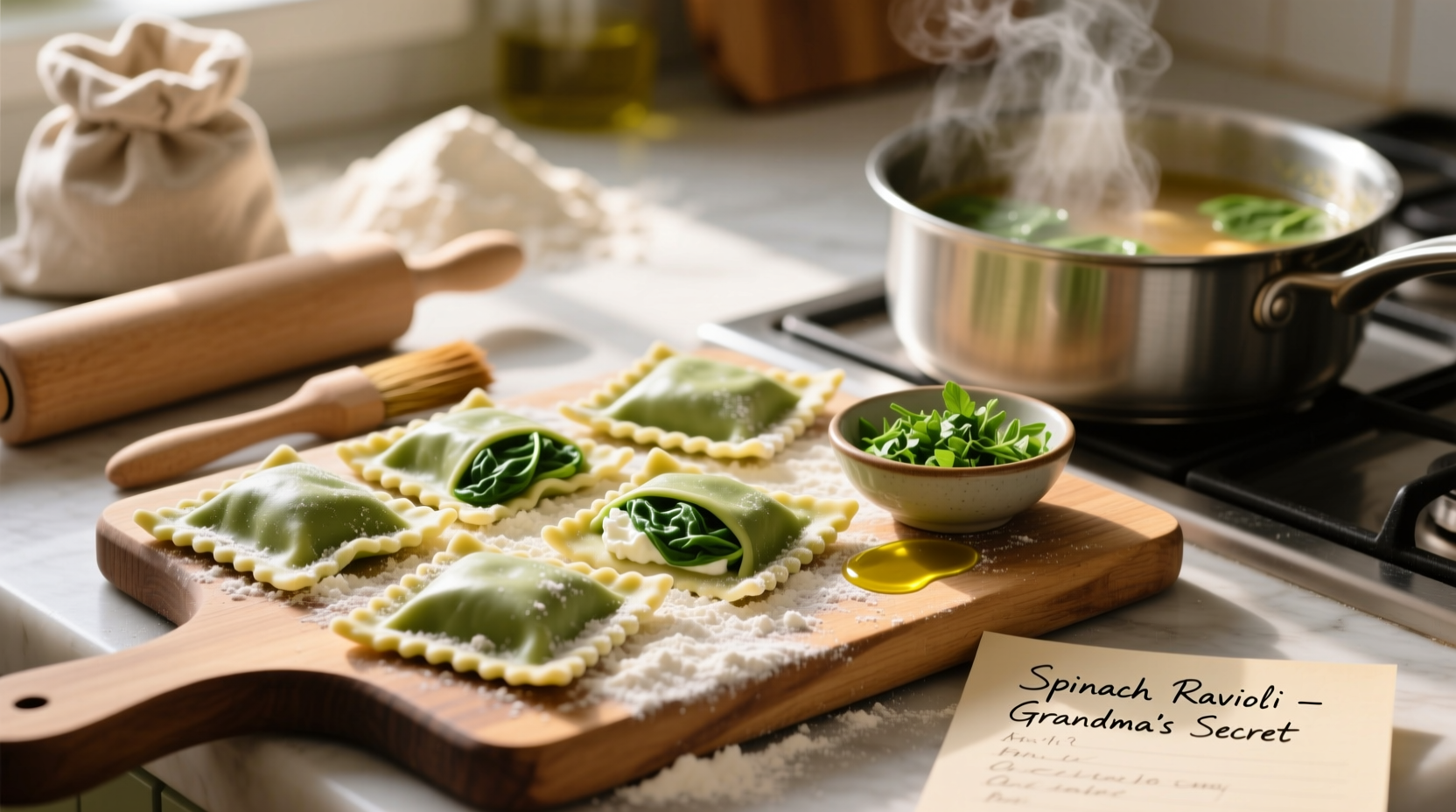 Perfect Spinach Ravioli Pasta Recipe: Homemade Guide