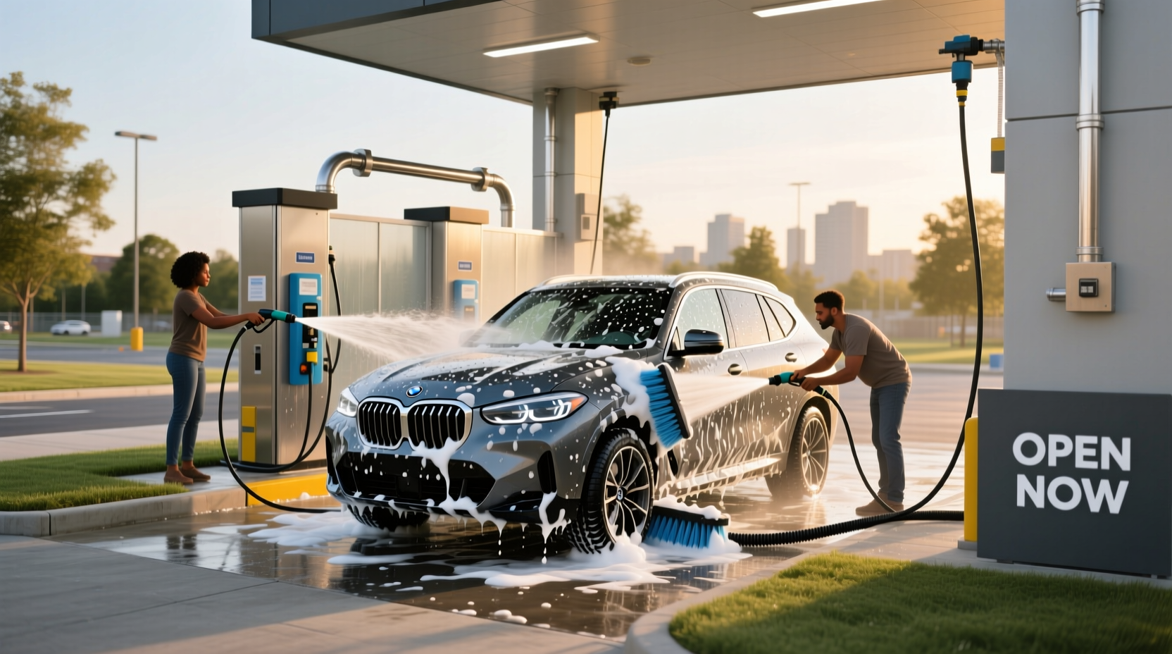 How to Find a Self Car Wash Near Me Open Now