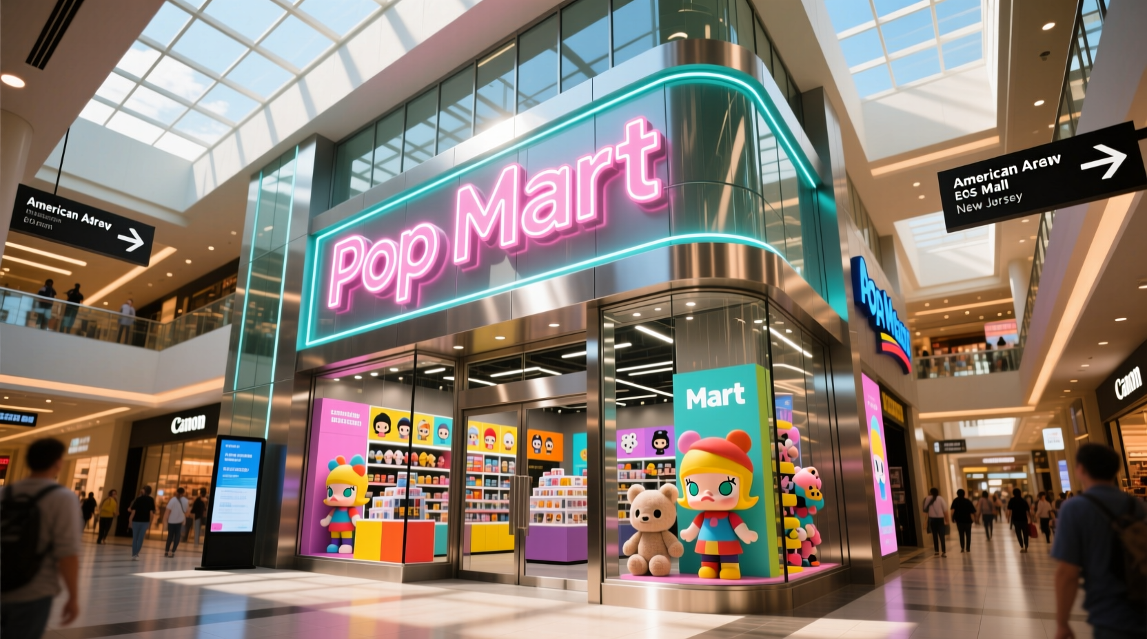 where is popmart in american dream mall