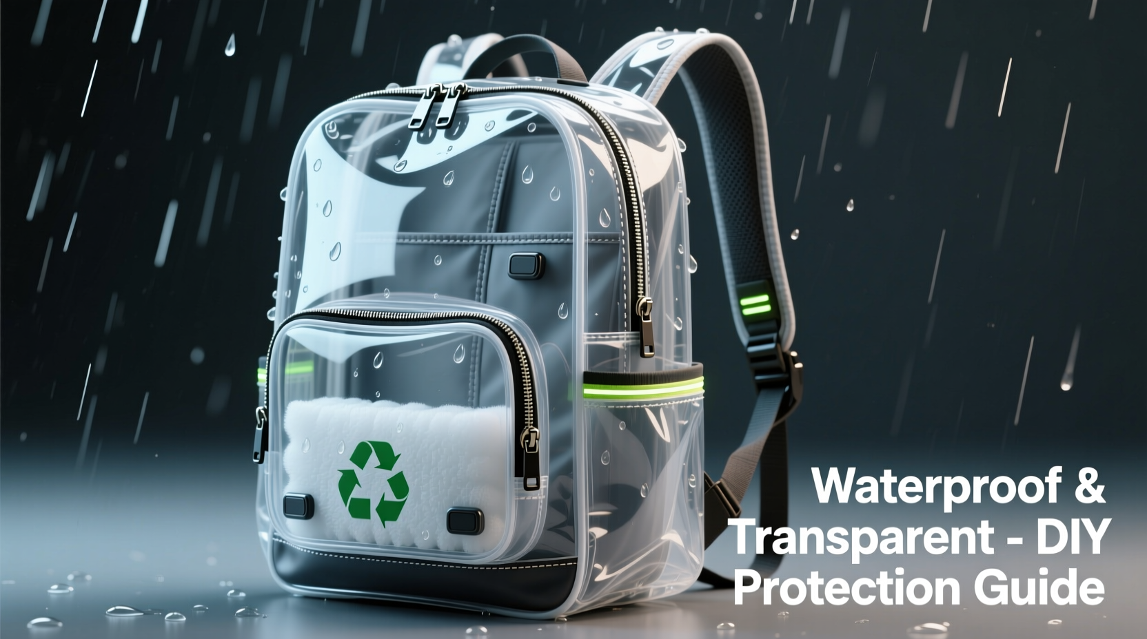 how to make a transparent backpack waterproof practical diy solutions for lasting protection