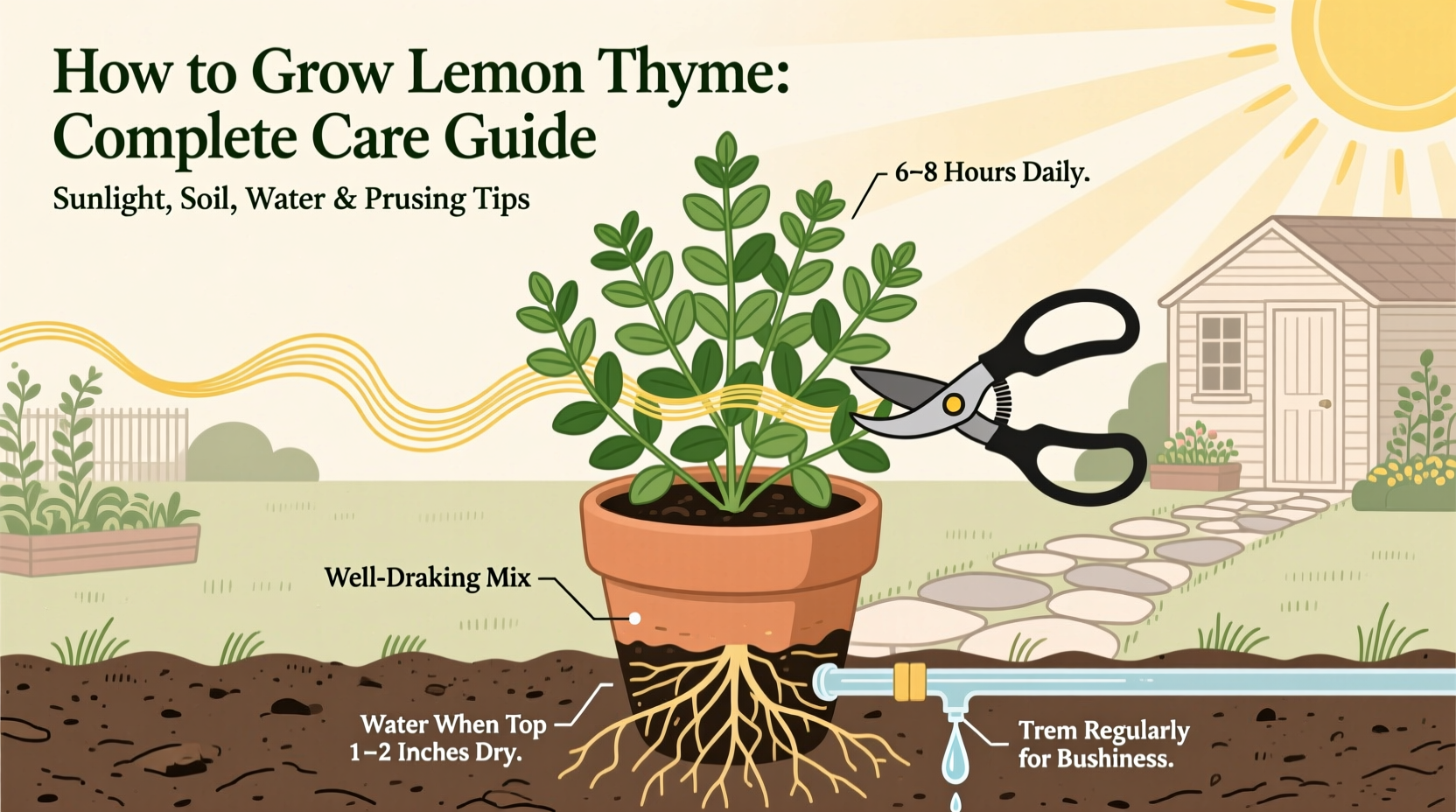 how to grow lemon thyme