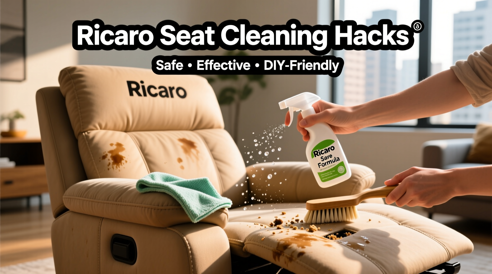 ricaro seat cleaning hacks