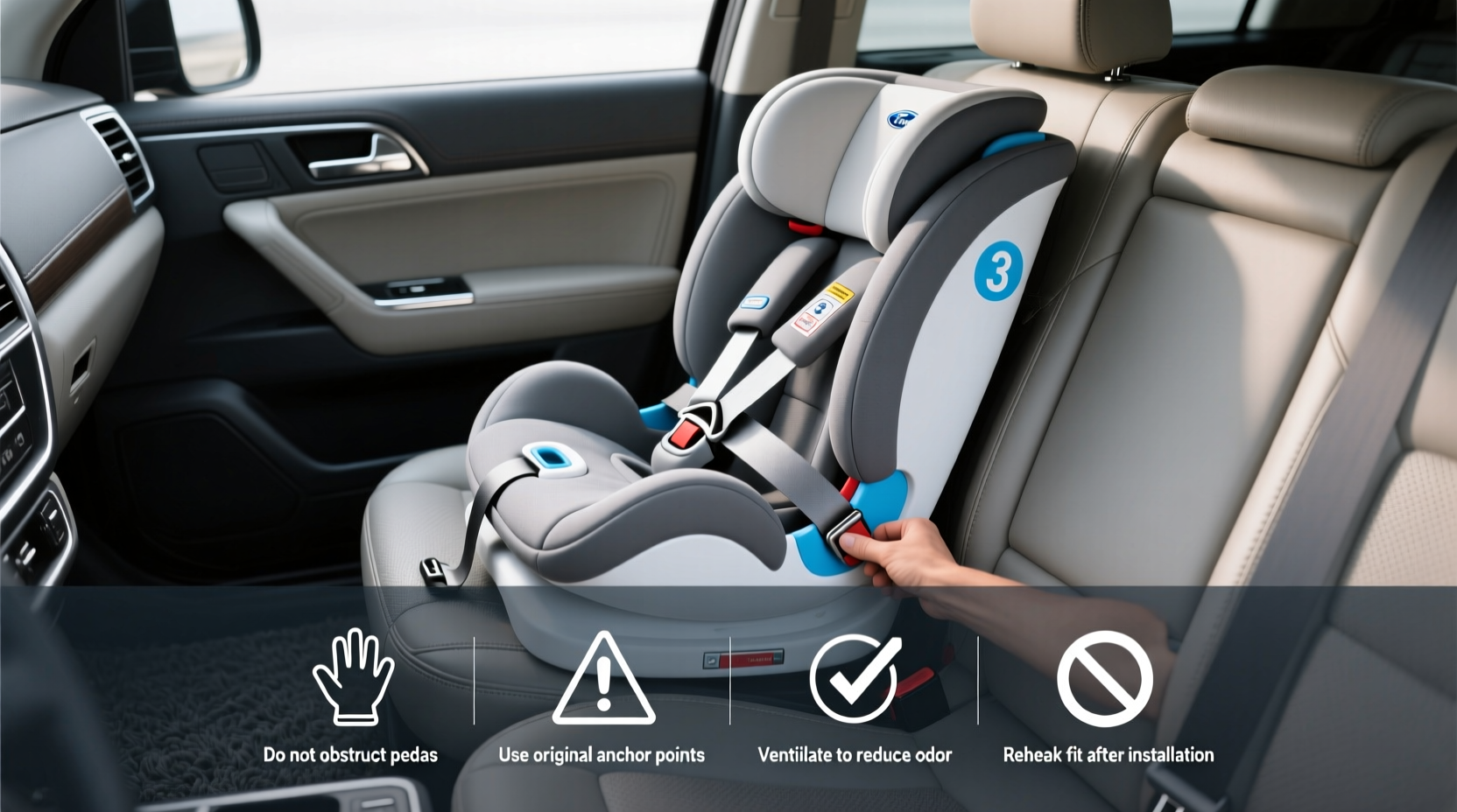 2015 f350 crew cab child car seat installation