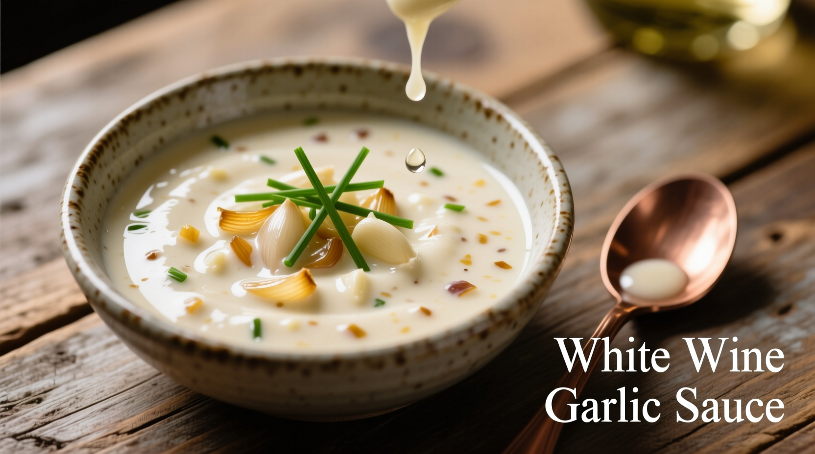 white wine garlic sauce