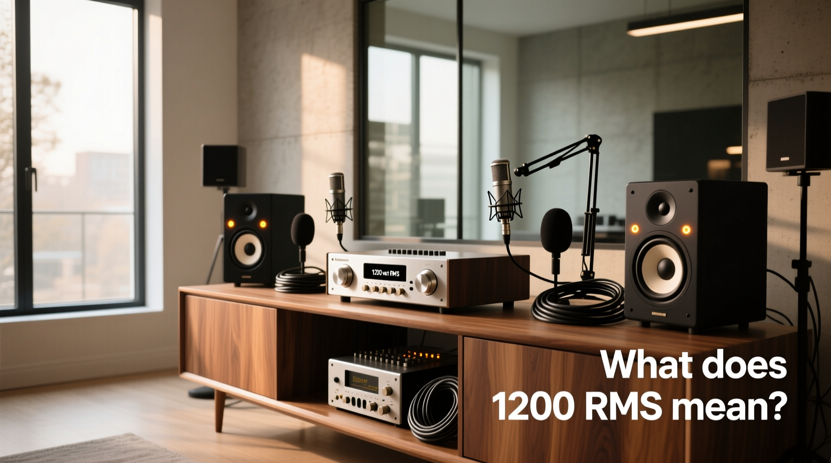 How to Choose 1200 Watt RMS Amplifier, What Does 1200 RMS Mean?