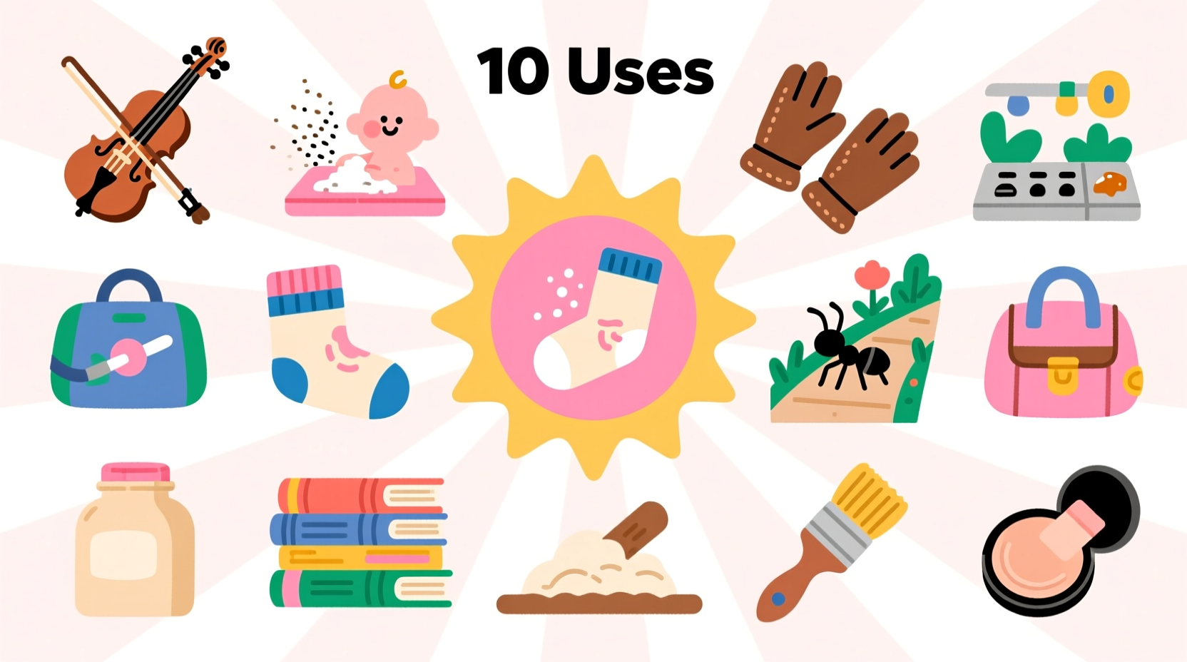 10 uses for baby powder that dont involve your baby