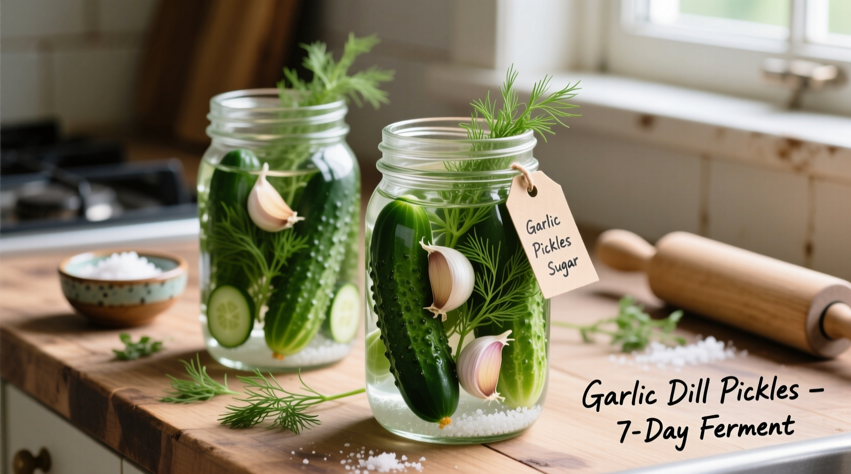 Perfect Garlic Dill Pickle Recipe: Crisp & Flavorful Every Time