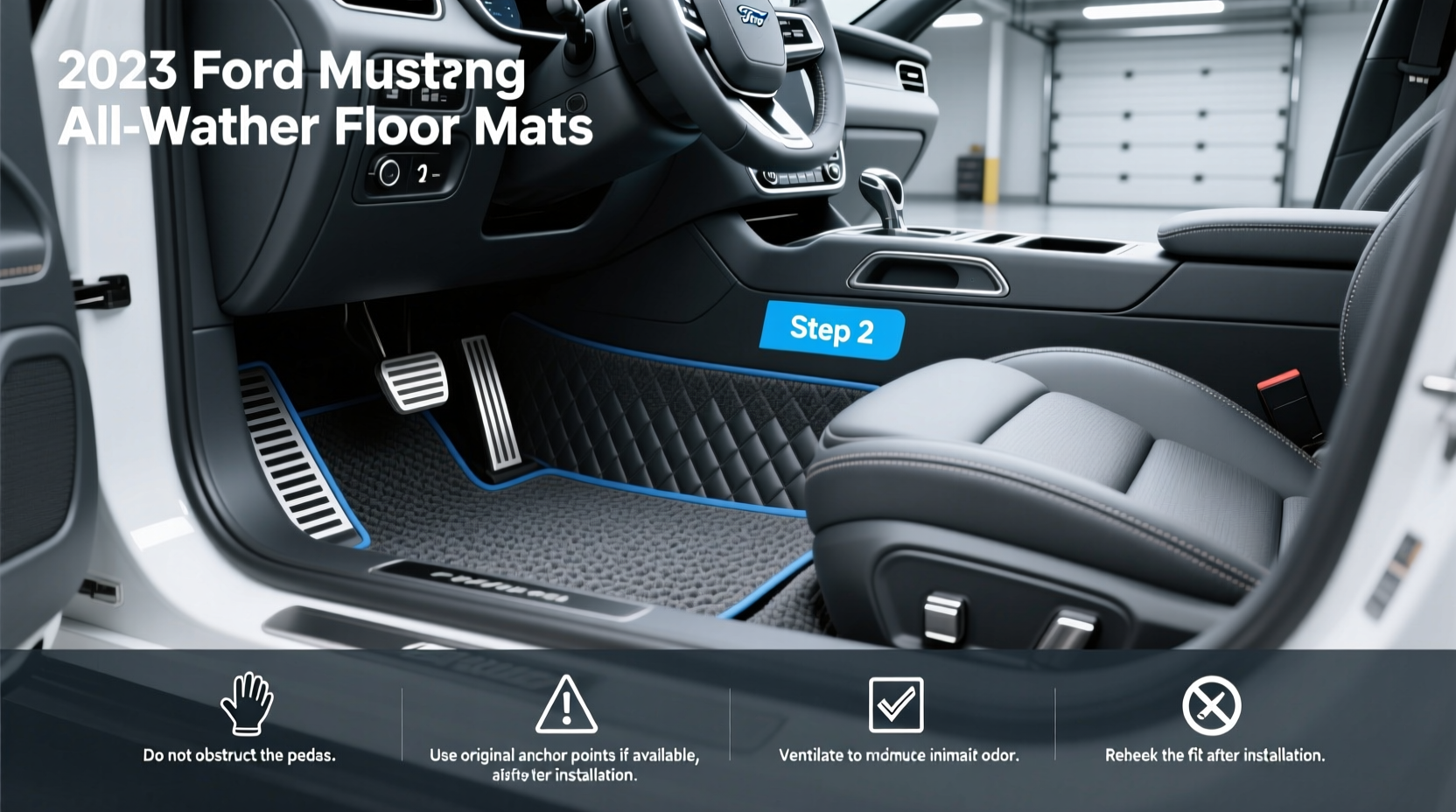 2023 Ford Mustang All Weather Floor Mats Buying Guide