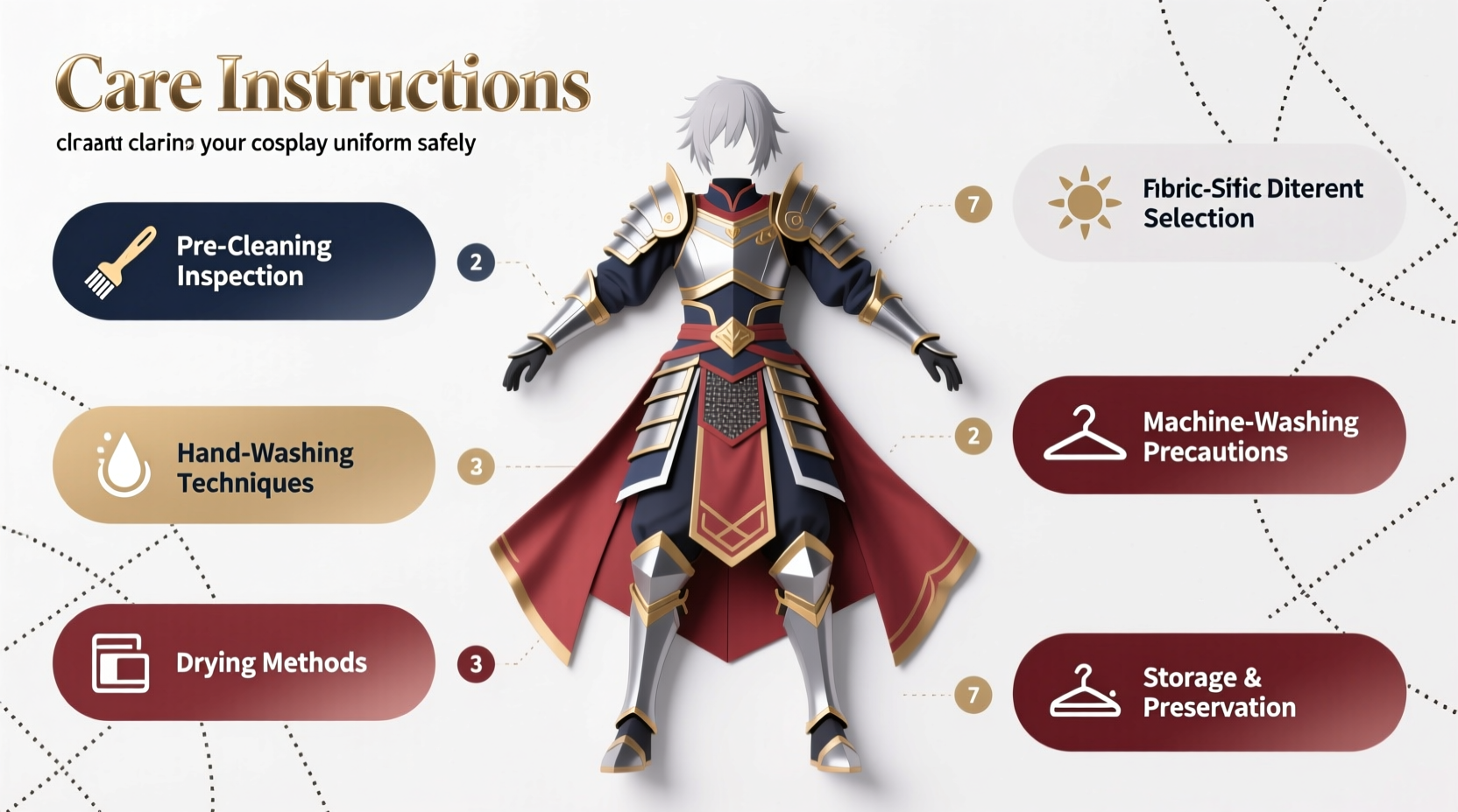 the ultimate guide to caring for and cleaning your cosplay uniform safely and effectively