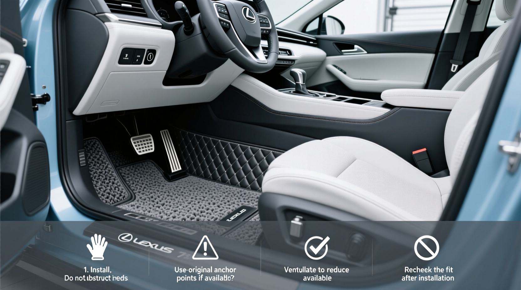 2022 Lexus NX 350 All Weather Floor Mats Buying Guide