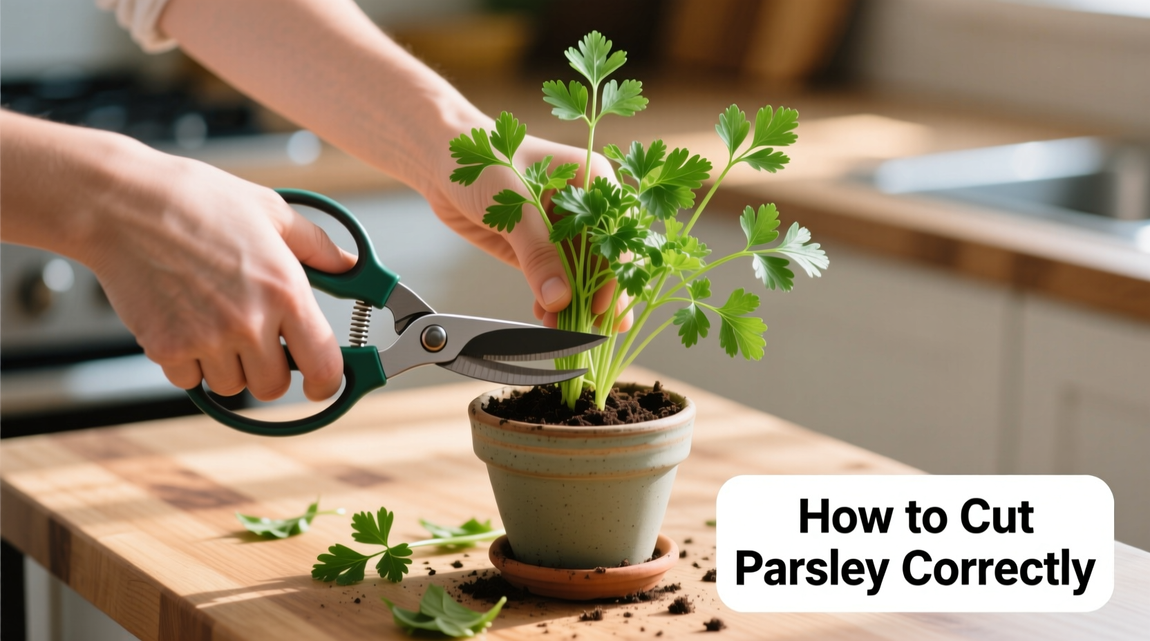 How to Cut Parsley From Plant: Expert Harvesting Guide