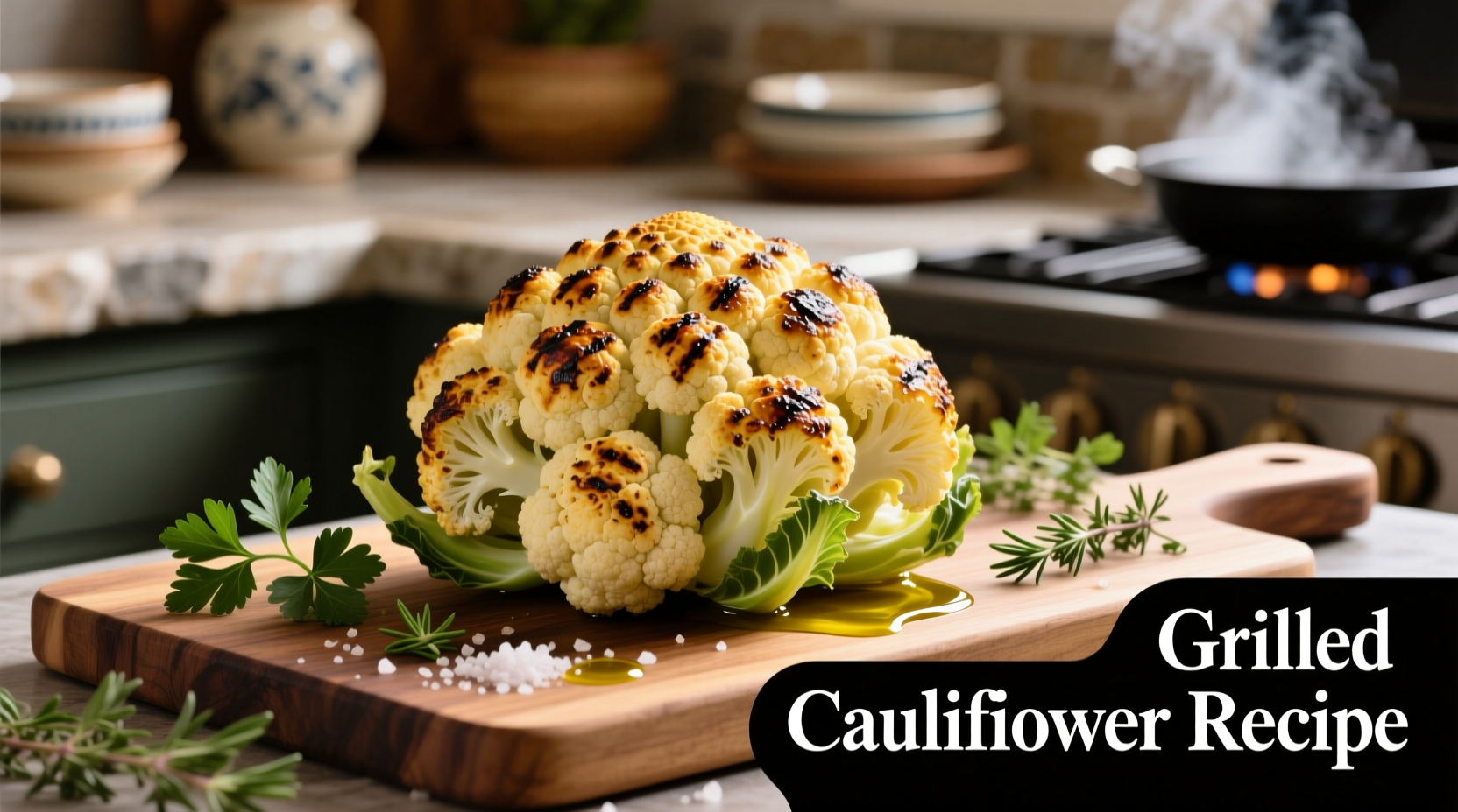 grilled cauliflower recipes