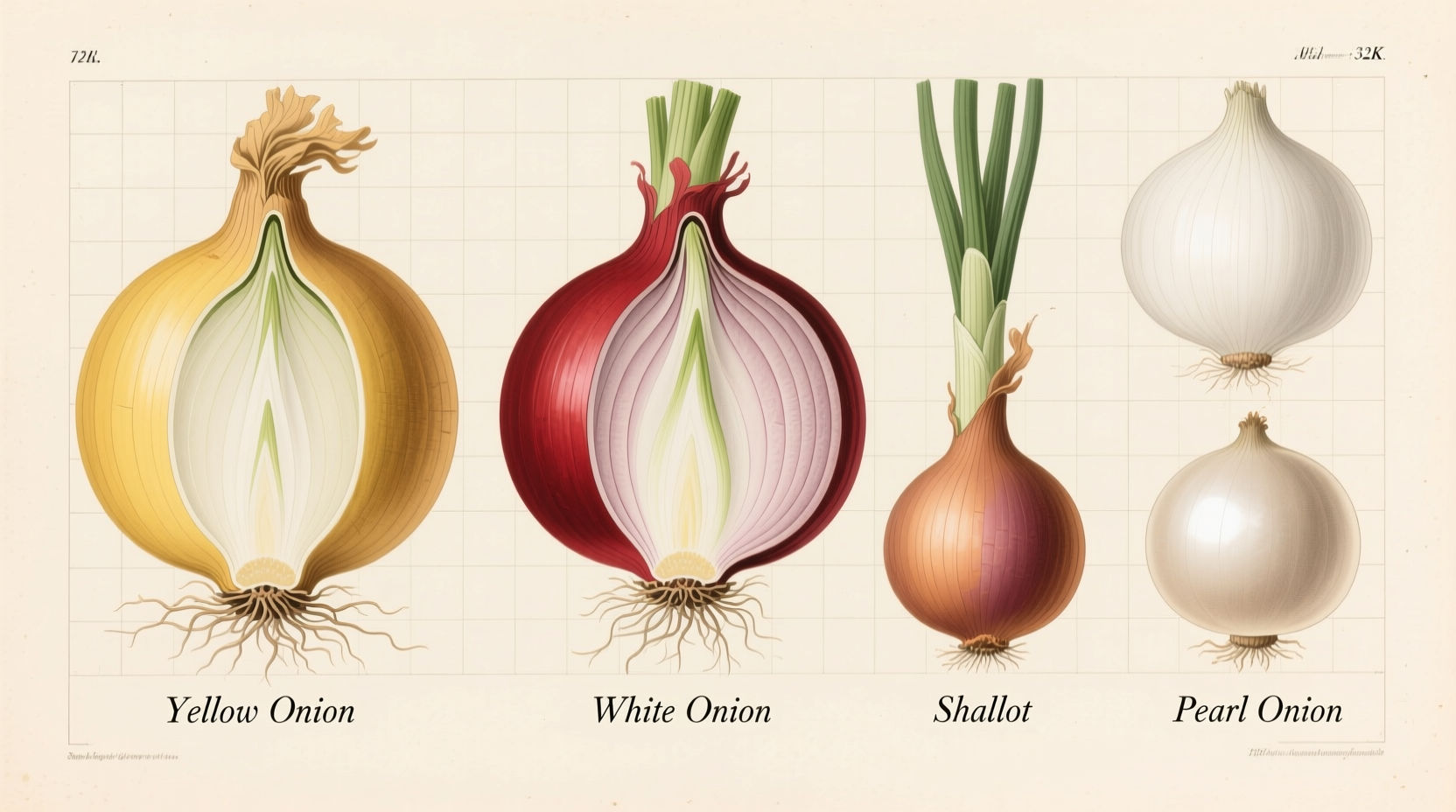 types of onion