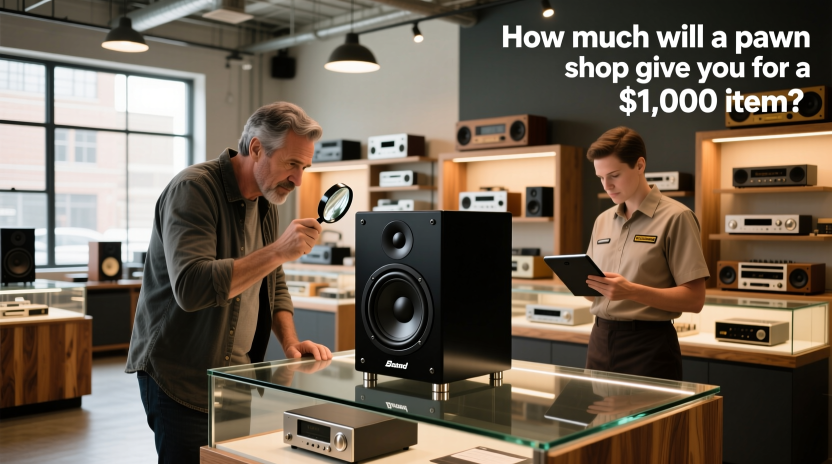 How Much Will a Pawn Shop Give You for a $1,000 Subwoofer?