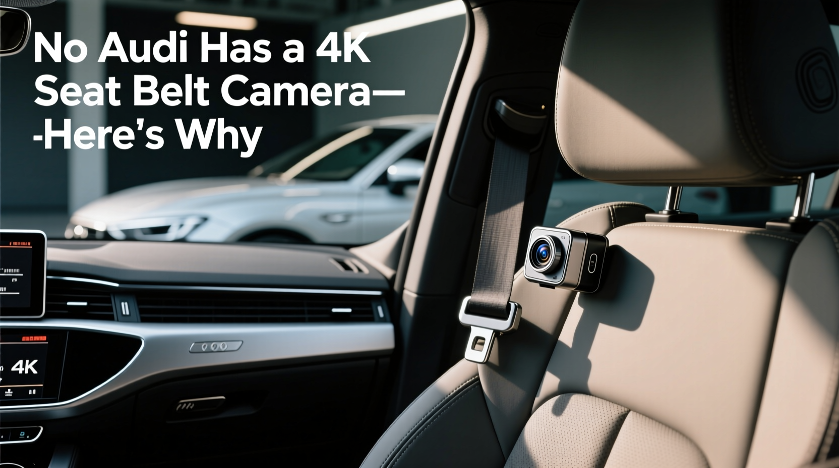 No Audi Has a 4K Seat Belt Camera—Here's Why