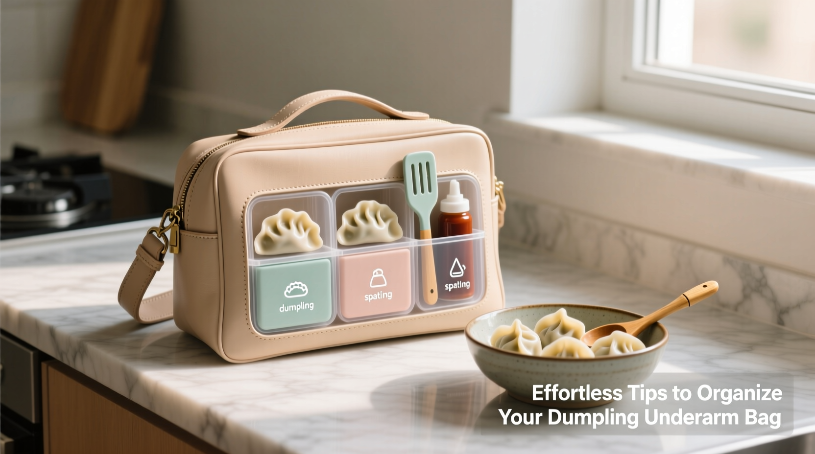 effortless tips to organize your dumpling underarm bag for daily convenience