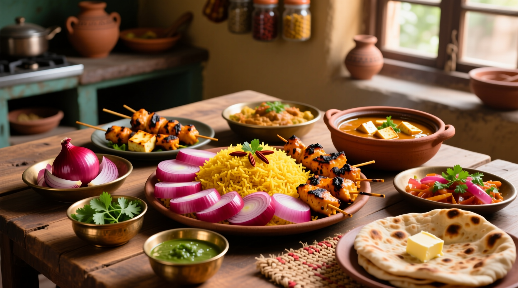 Red Onion in Indian Lunch, Brunch & Dinner: Complete Guide