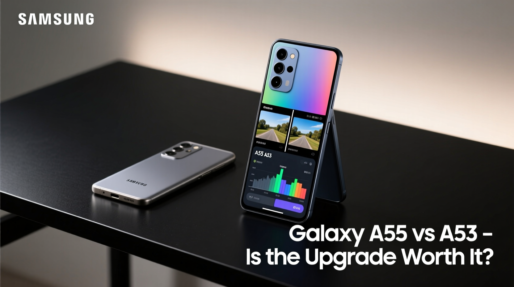 galaxy a55 vs a53 is it worth upgrading or just sticking with the older model