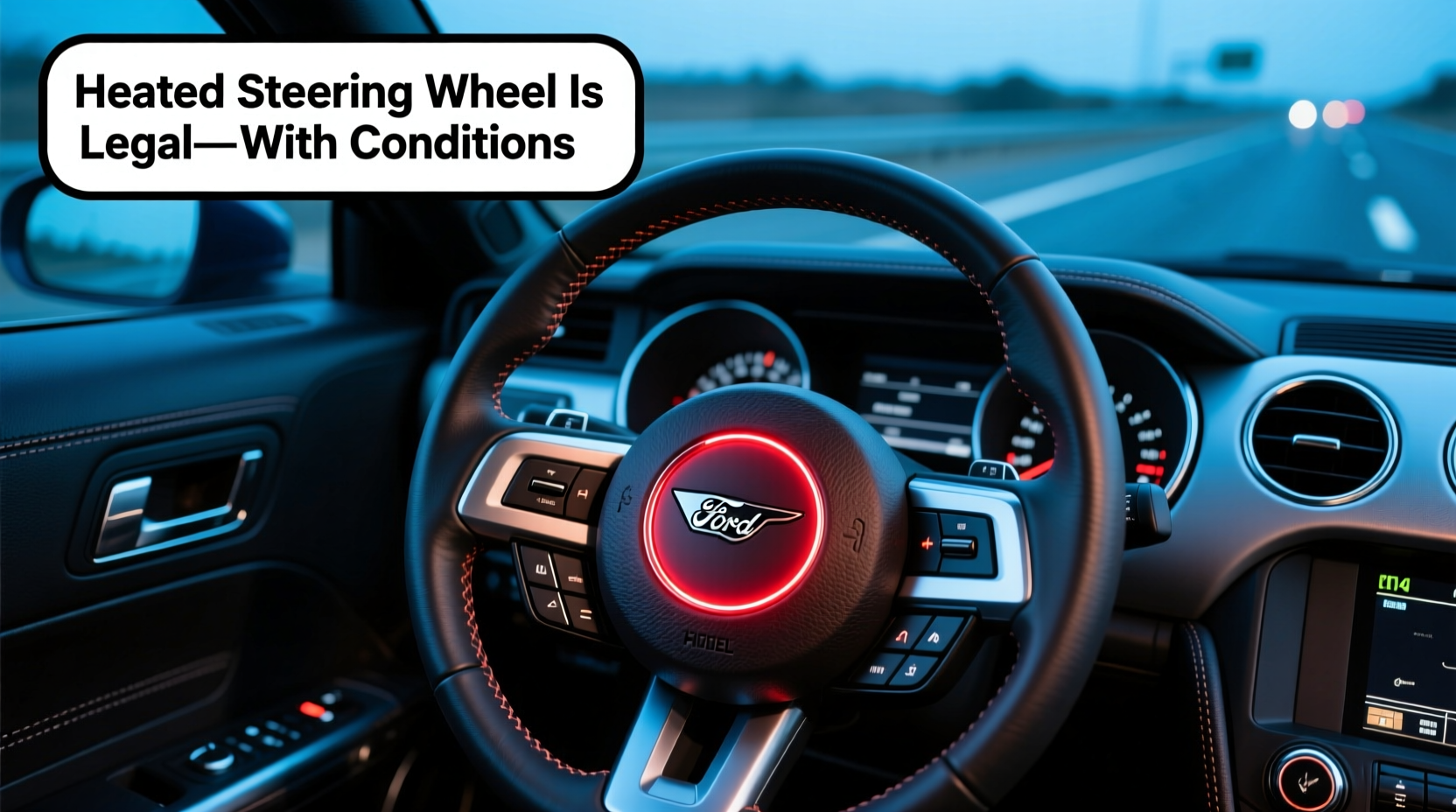 2014 mustang heated steering wheel legality