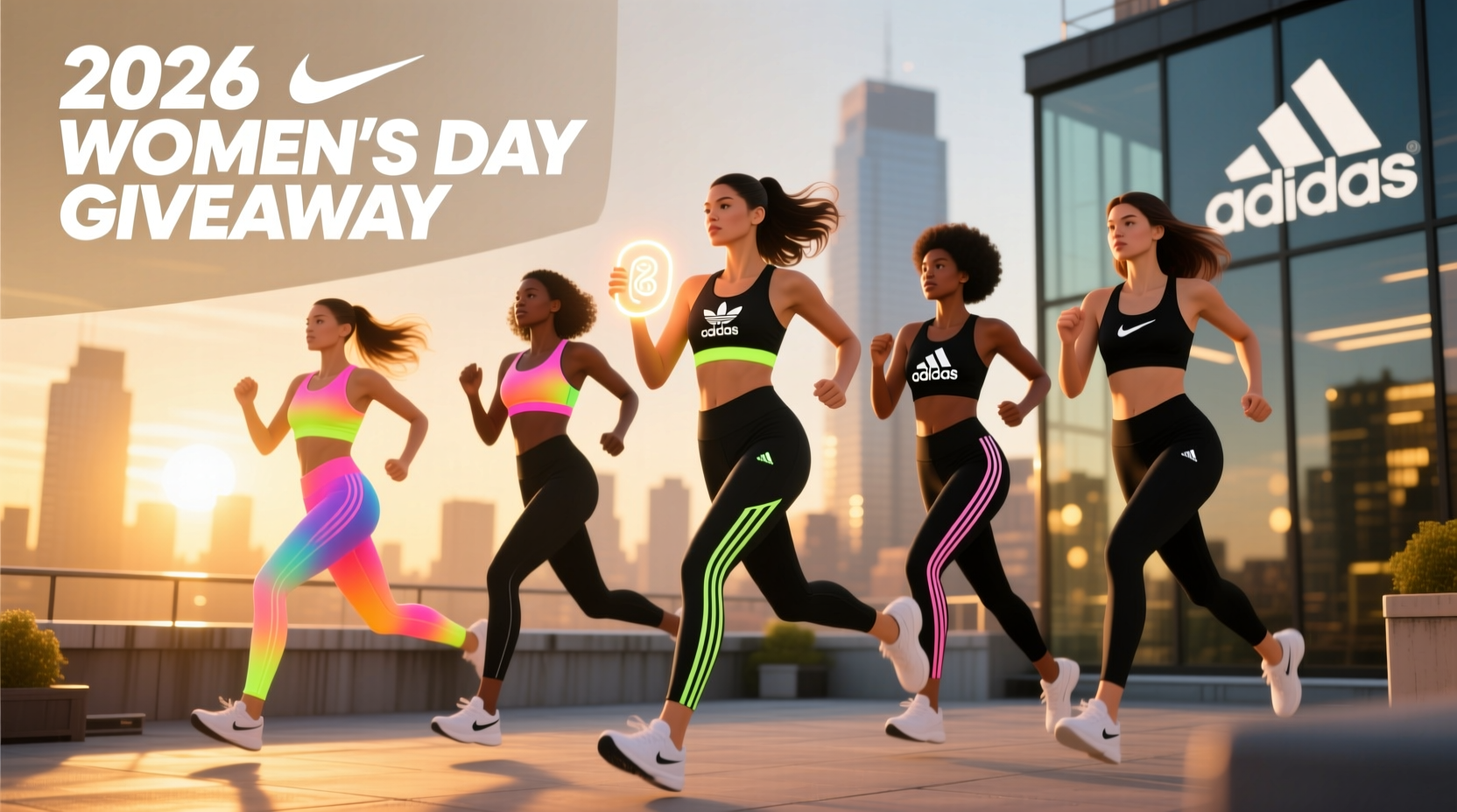 adidas womens day give away