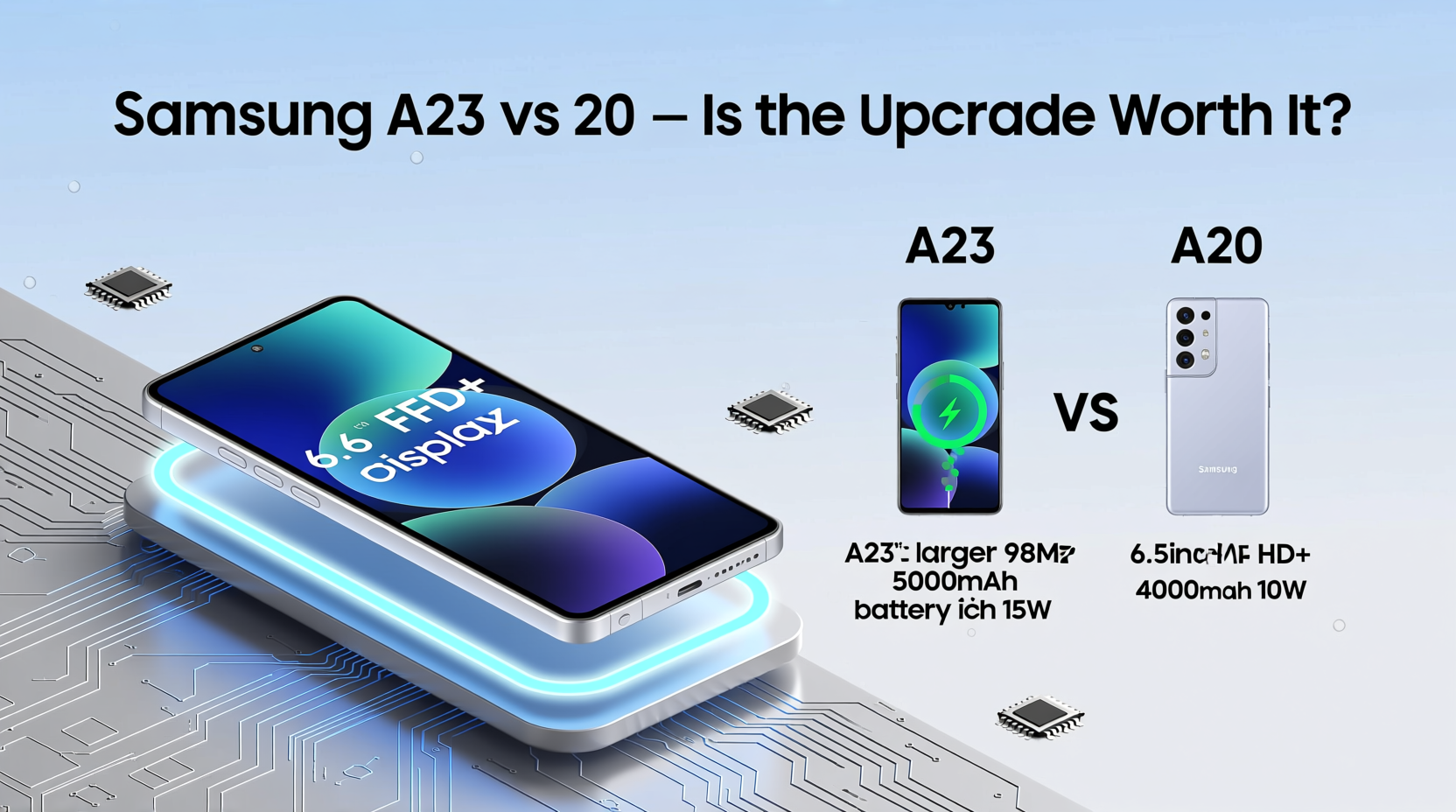 samsung a23 vs a20 is the newer model really worth the upgrade