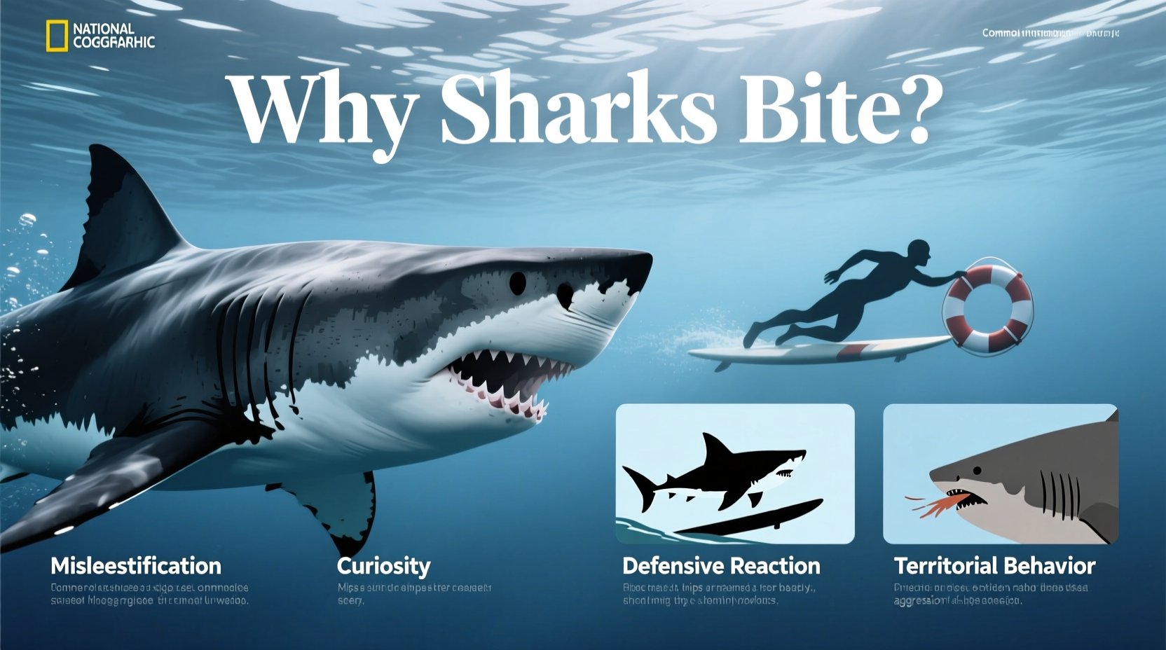 why sharks attack understanding the reasons behind shark bites